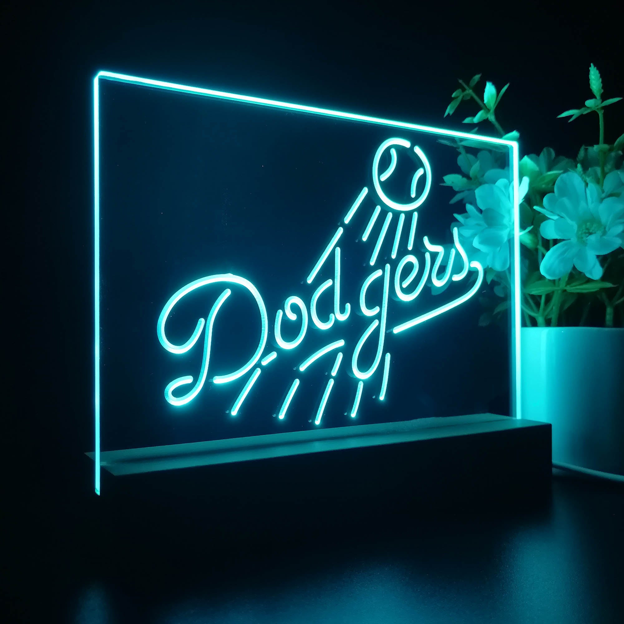 Los Angeles Dodgers 3D LED Illusion Sport Team Night Light