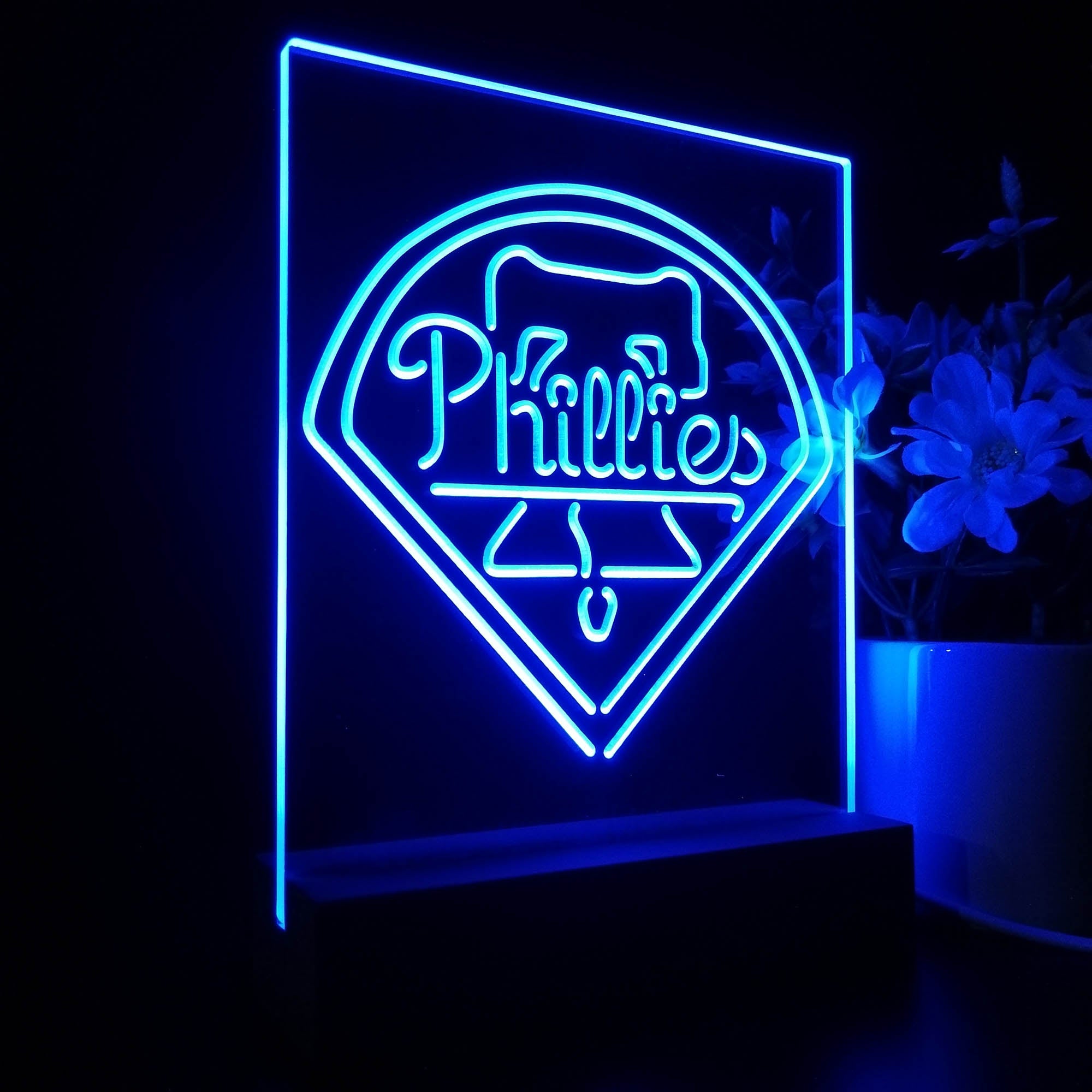 Philadelphia Phillies 3D LED Illusion Sport Team Night Light