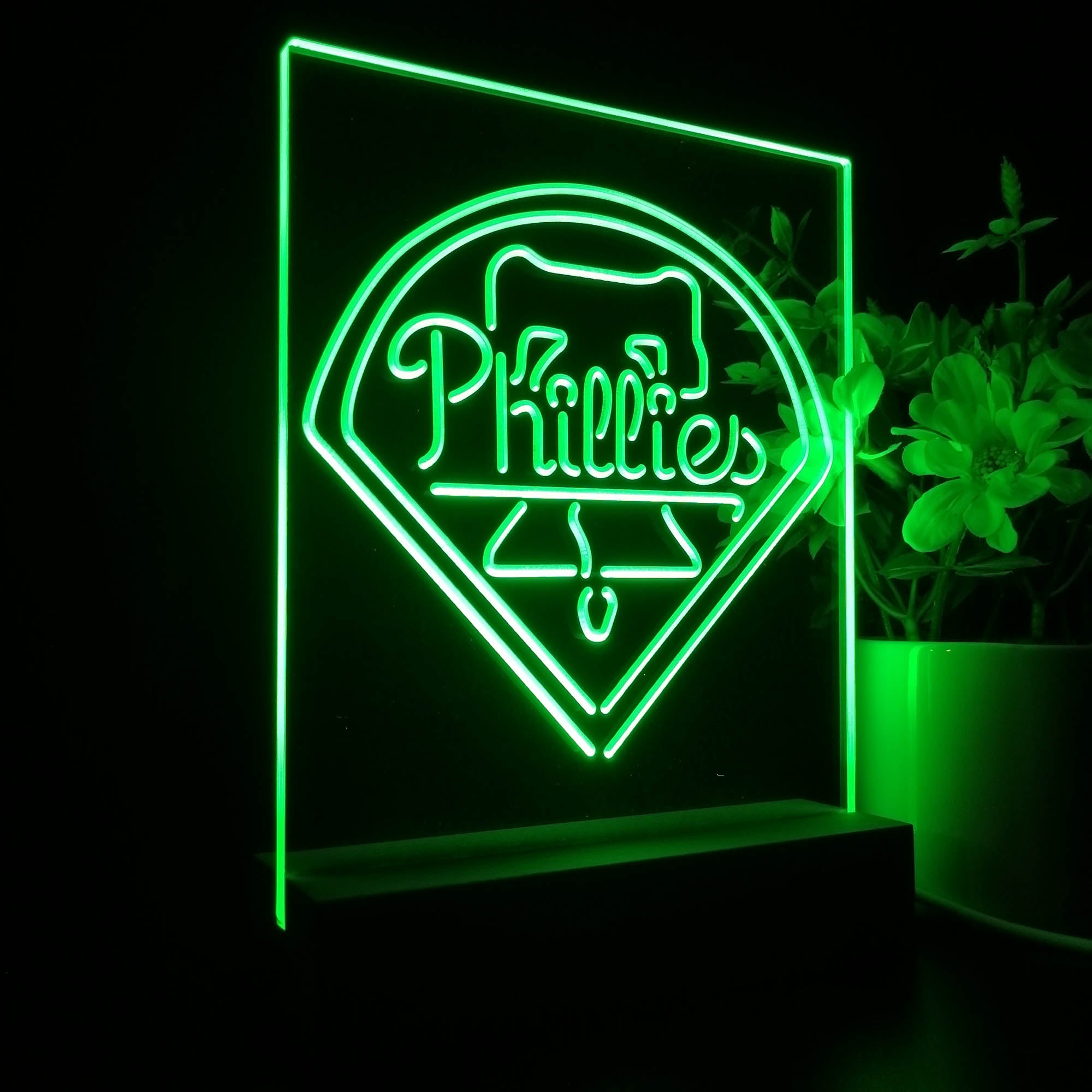 Philadelphia Phillies 3D LED Illusion Sport Team Night Light