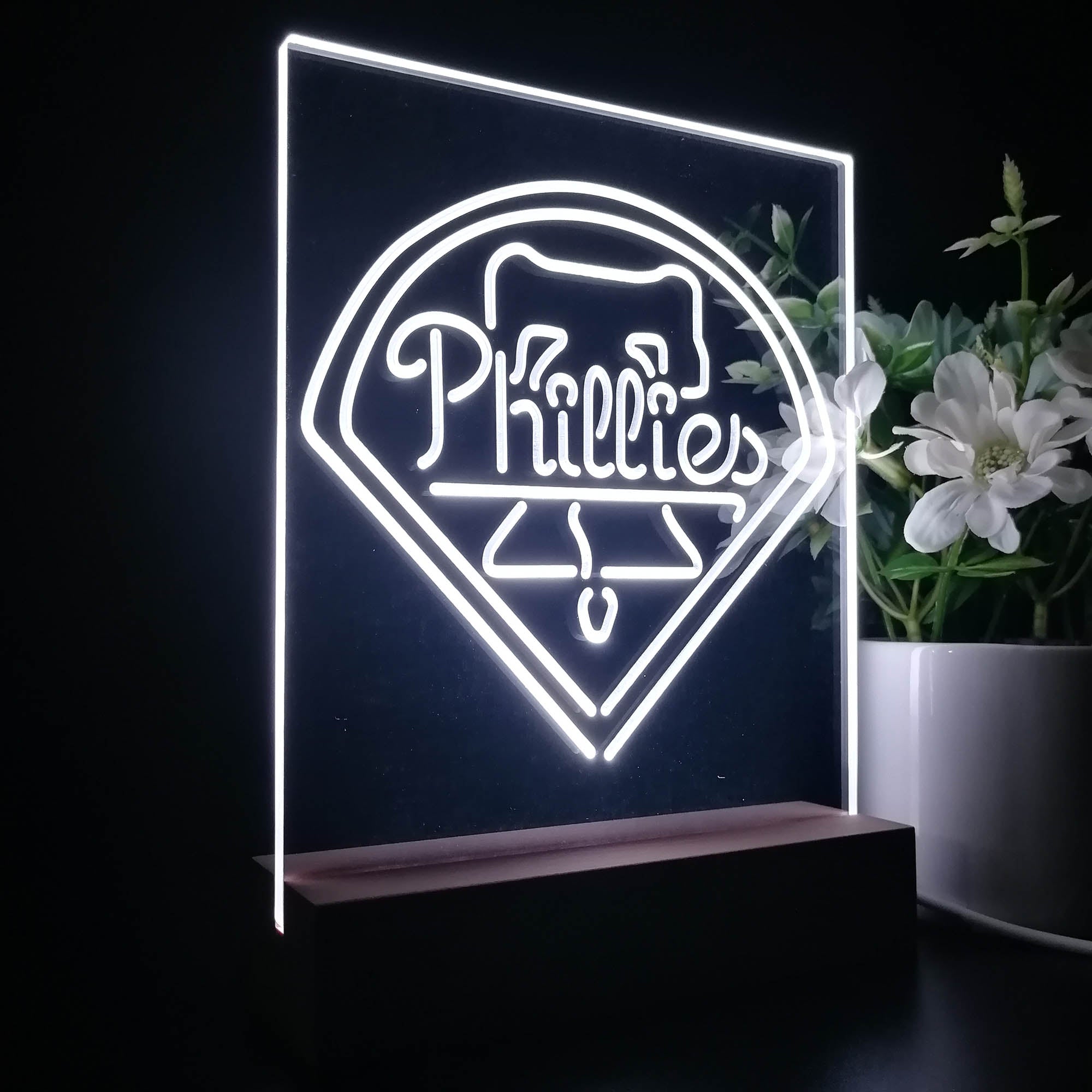 Philadelphia Phillies 3D LED Illusion Sport Team Night Light