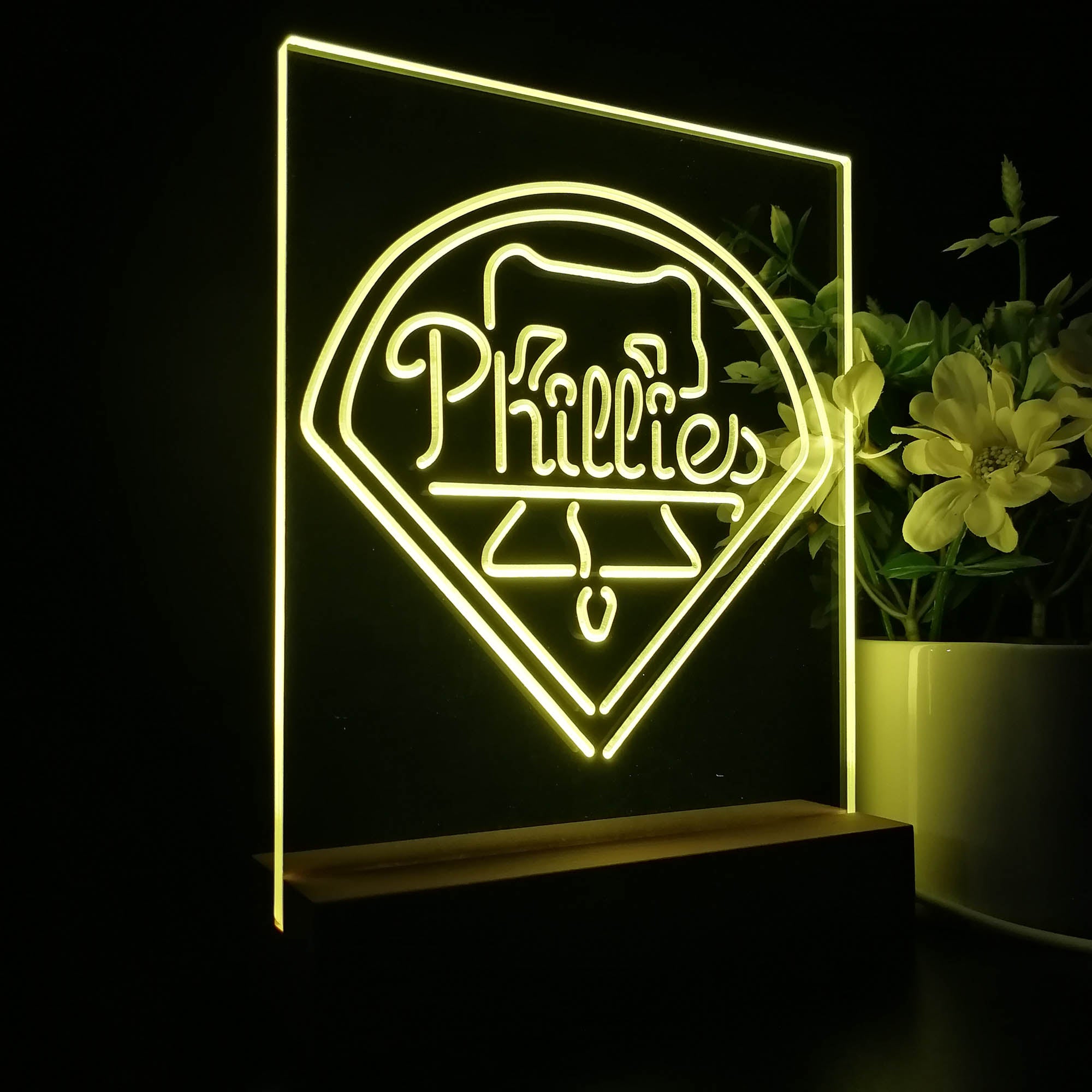 Philadelphia Phillies 3D LED Illusion Sport Team Night Light