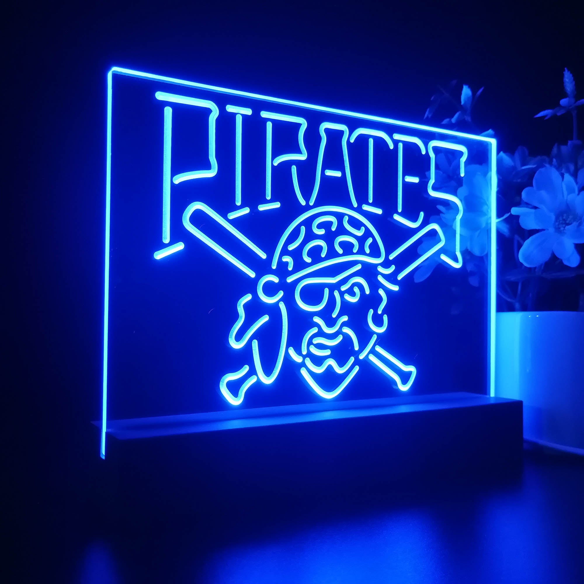 Pittsburgh Pirates 3D LED Illusion Sport Team Night Light