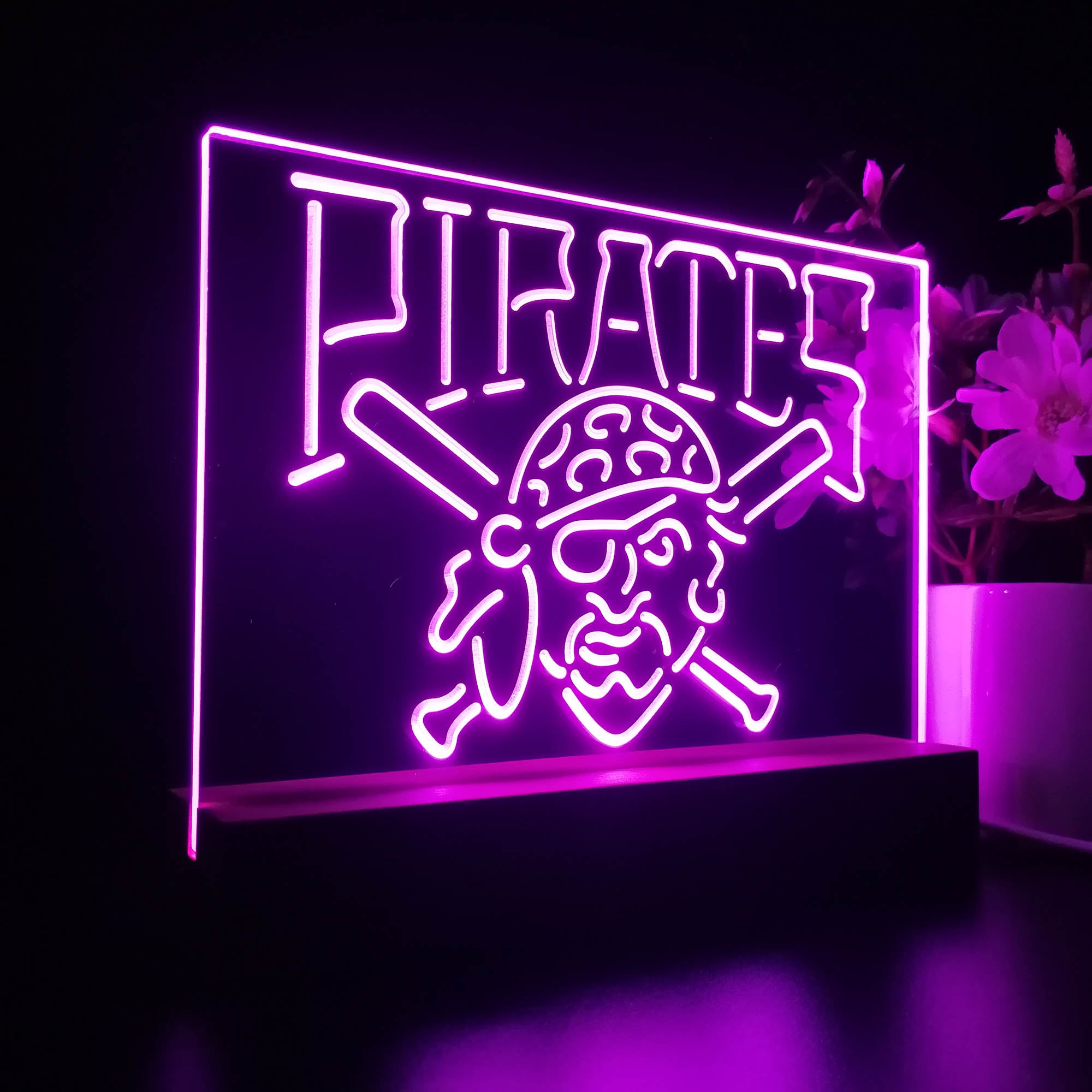 Pittsburgh Pirates 3D LED Illusion Sport Team Night Light