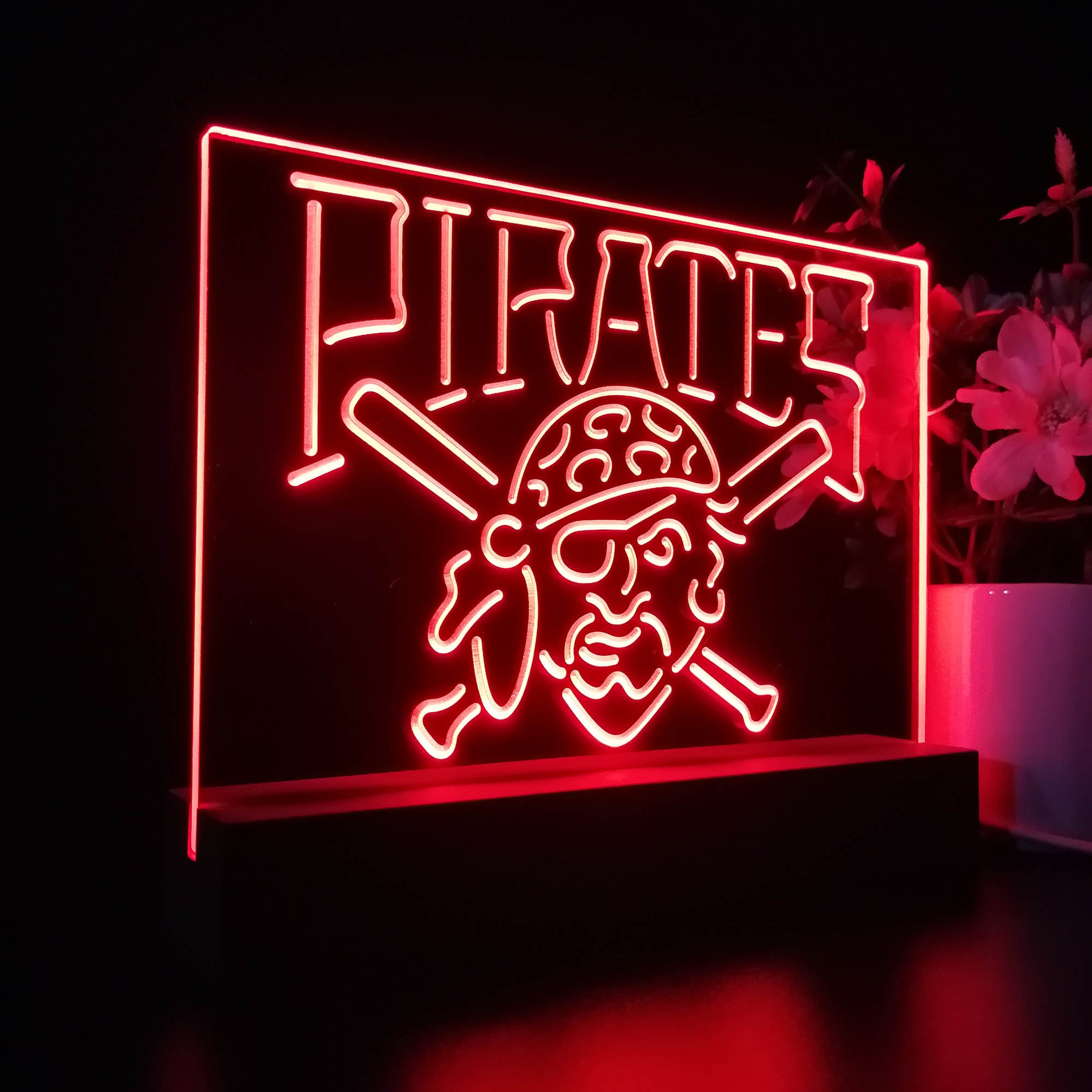 Pittsburgh Pirates 3D LED Illusion Sport Team Night Light