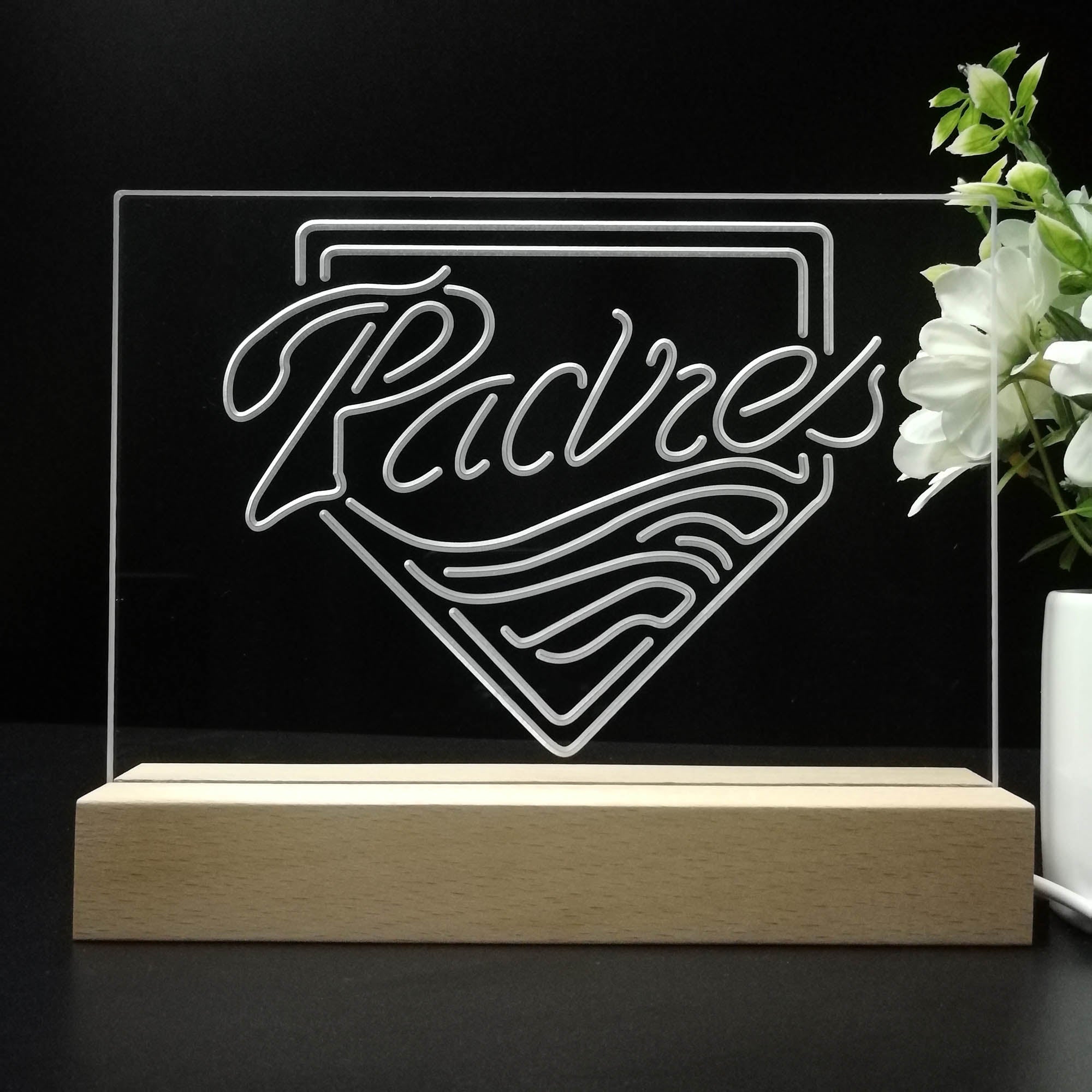 San Diego Padres 3D LED Illusion Sport Team Night Light