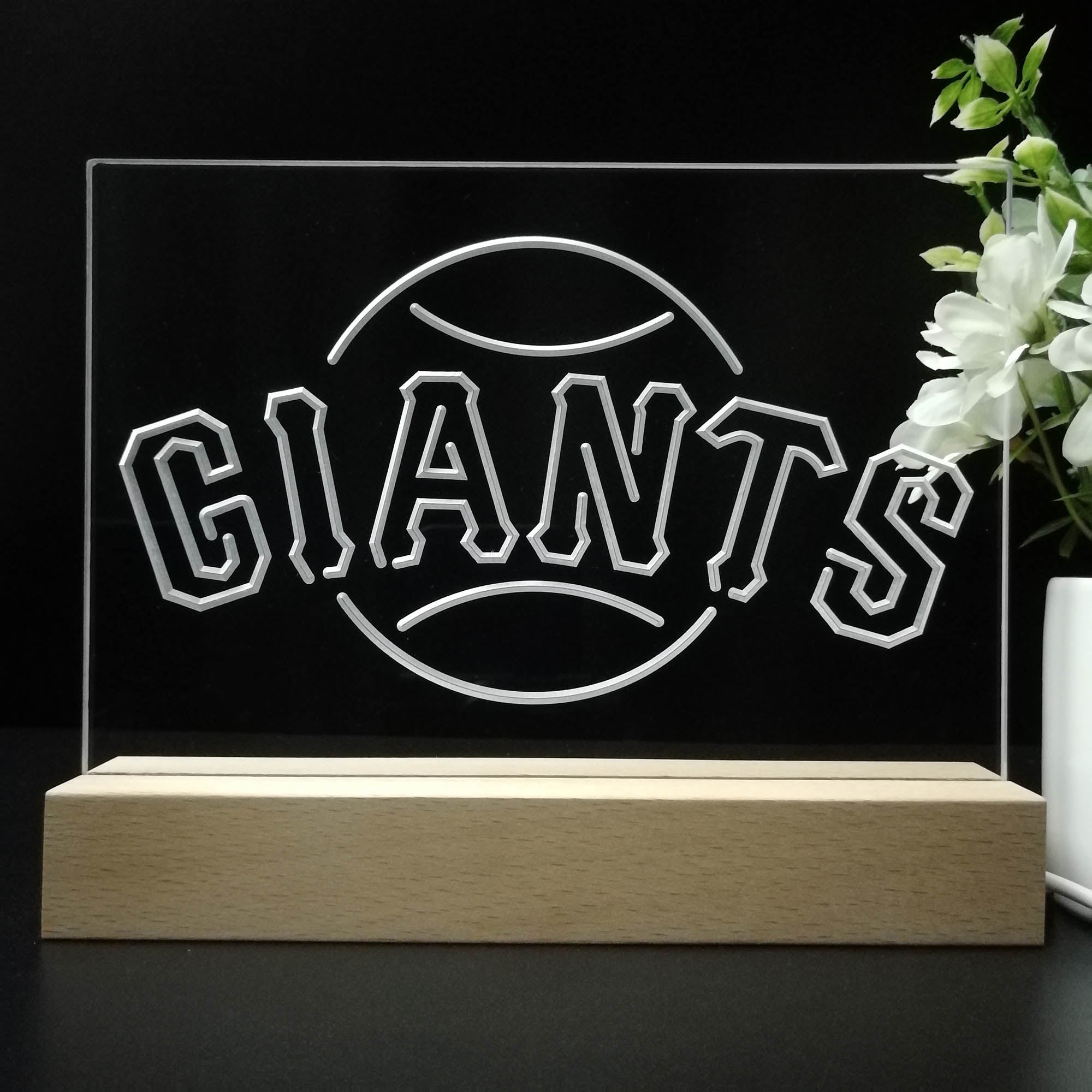 San Francisco Giants 3D LED Illusion Sport Team Night Light