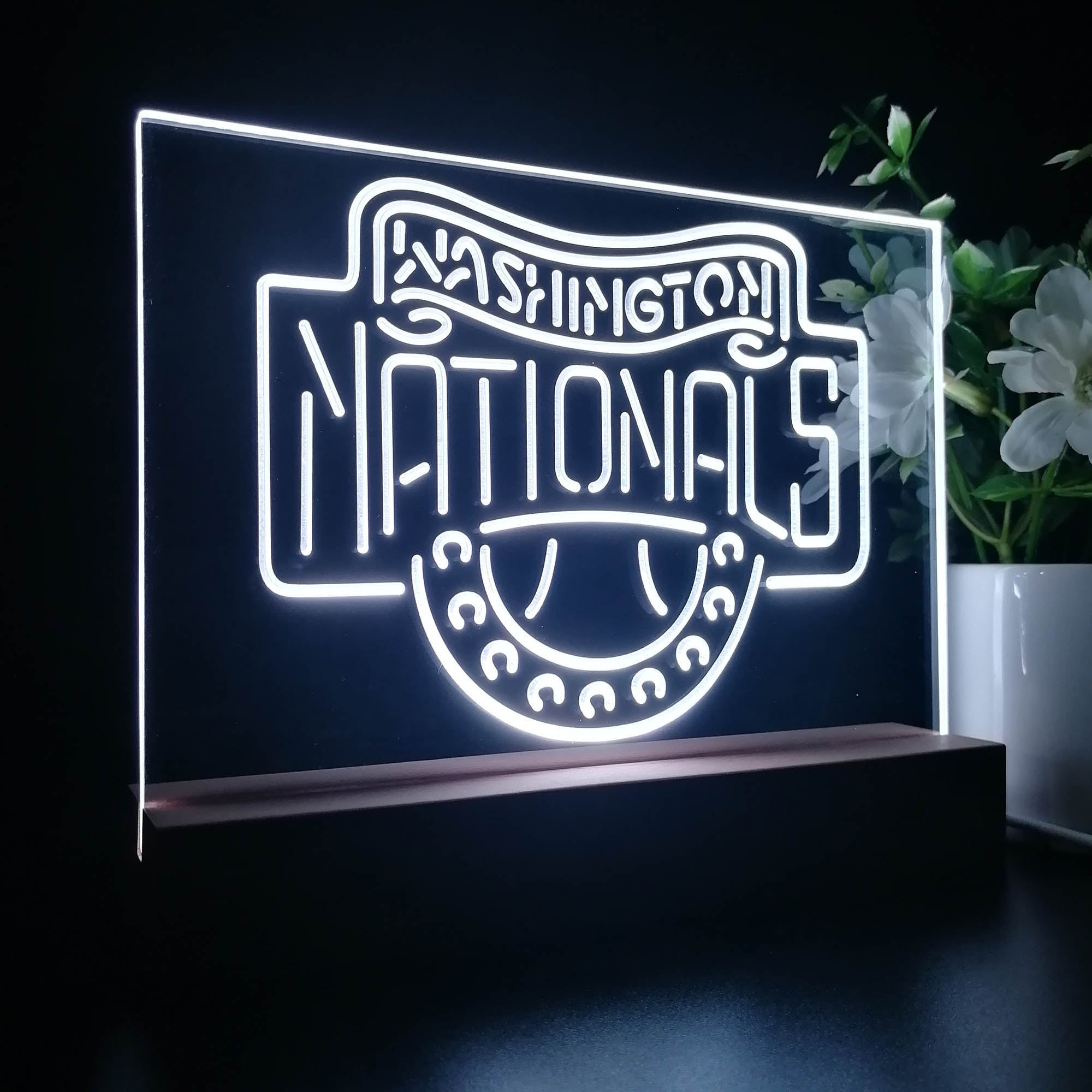 Washington Nationals 3D LED Illusion Sport Team Night Light