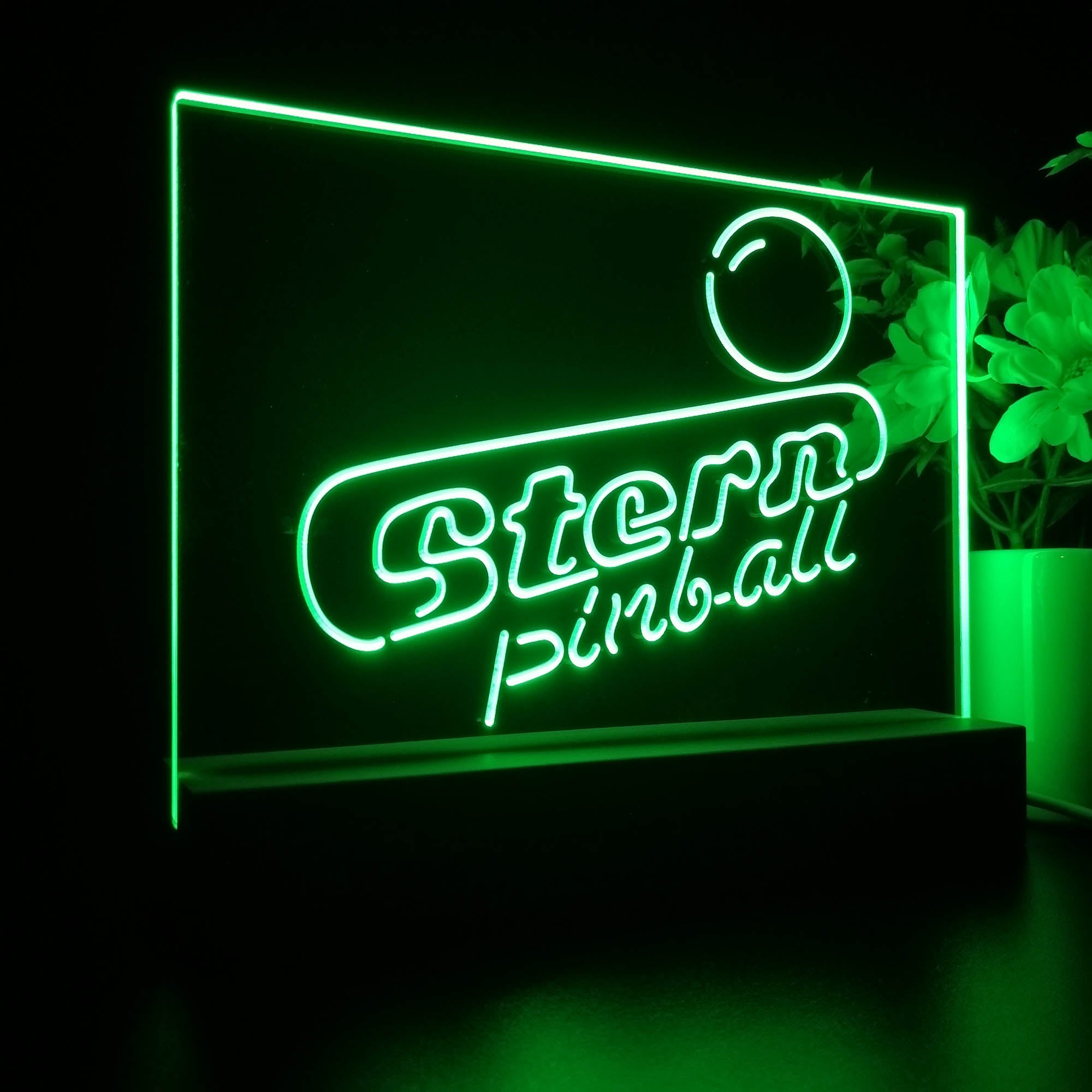 Stern Pinball 3D LED Optical Illusion Sport Team Night Light