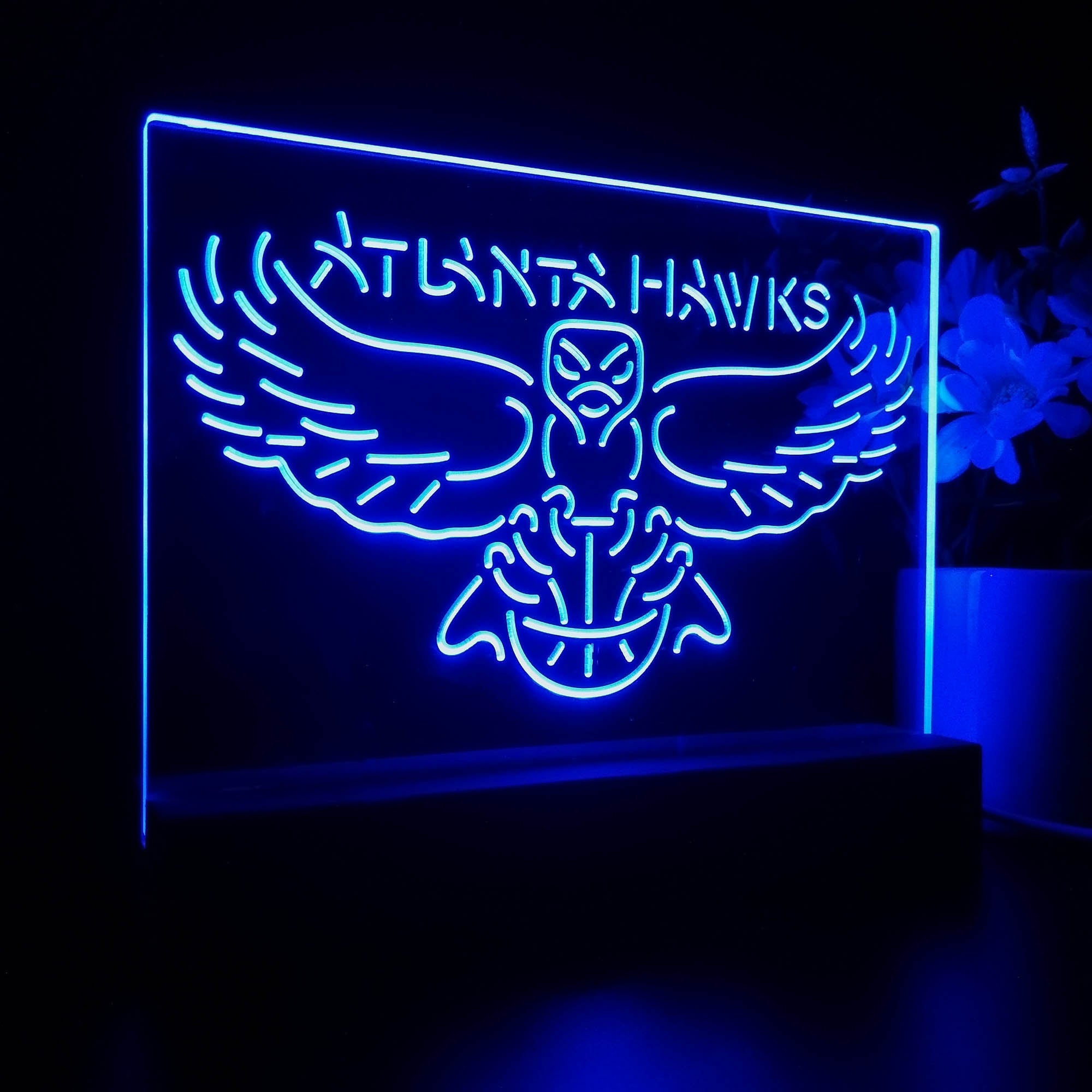 Atlanta Hawks 3D LED Illusion Sport Team Night Light