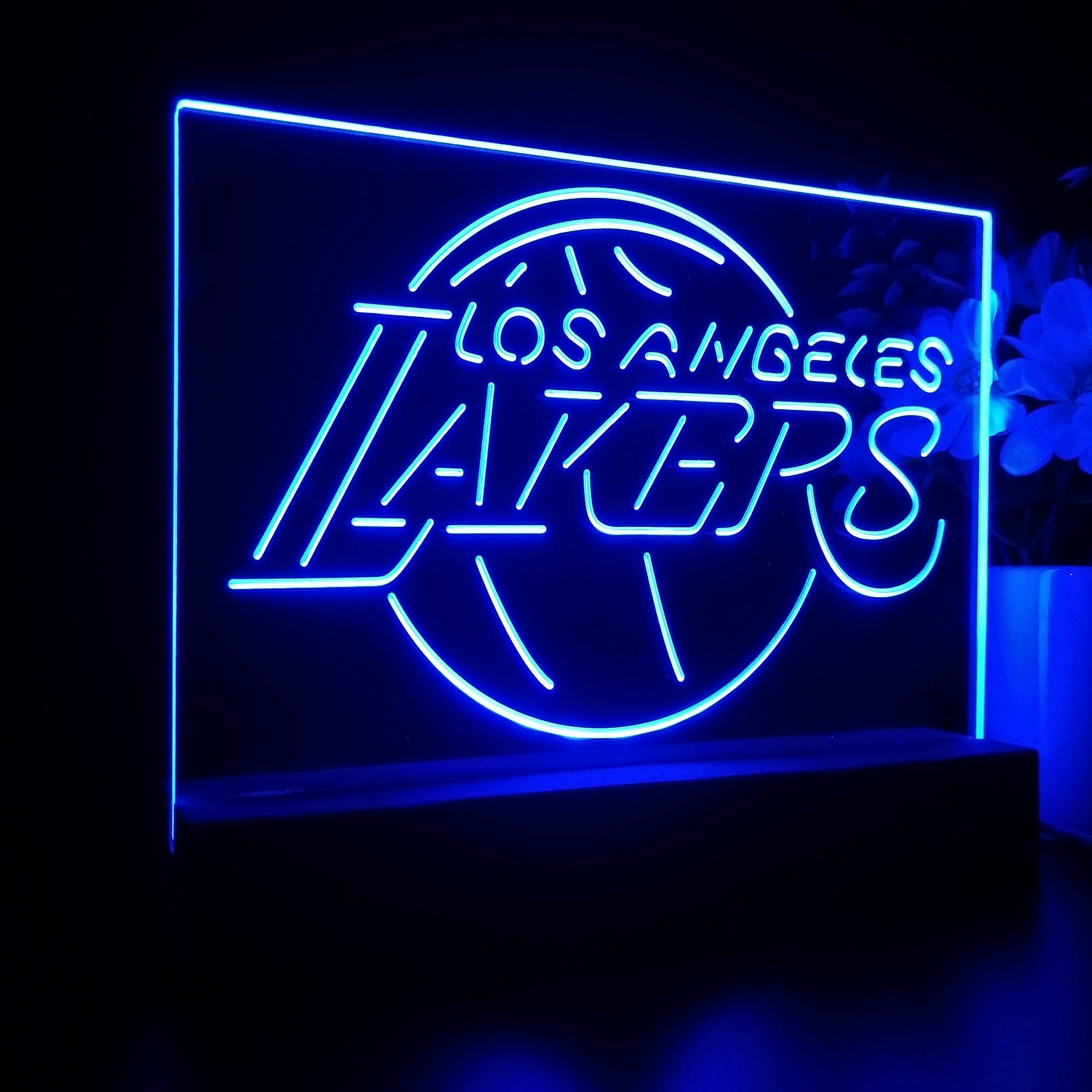 Los Angeles Lakers 3D LED Optical Illusion Sport Team Night Light