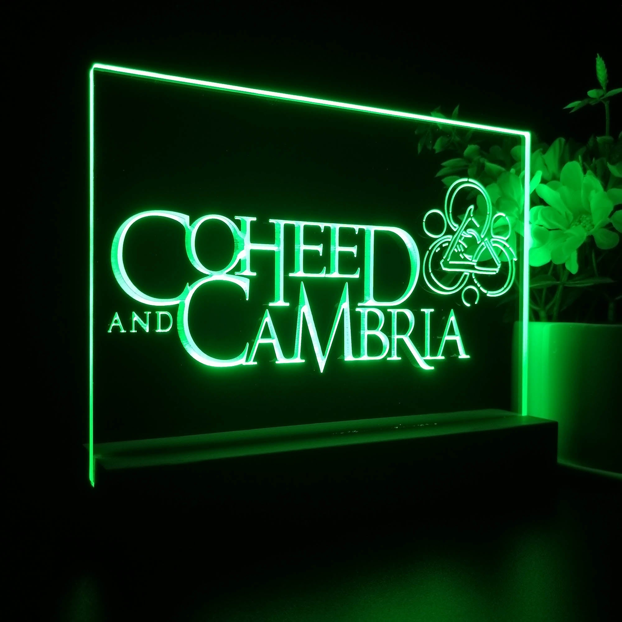 Coheed and Cambria Rock Band 3D LED Illusion Night Light