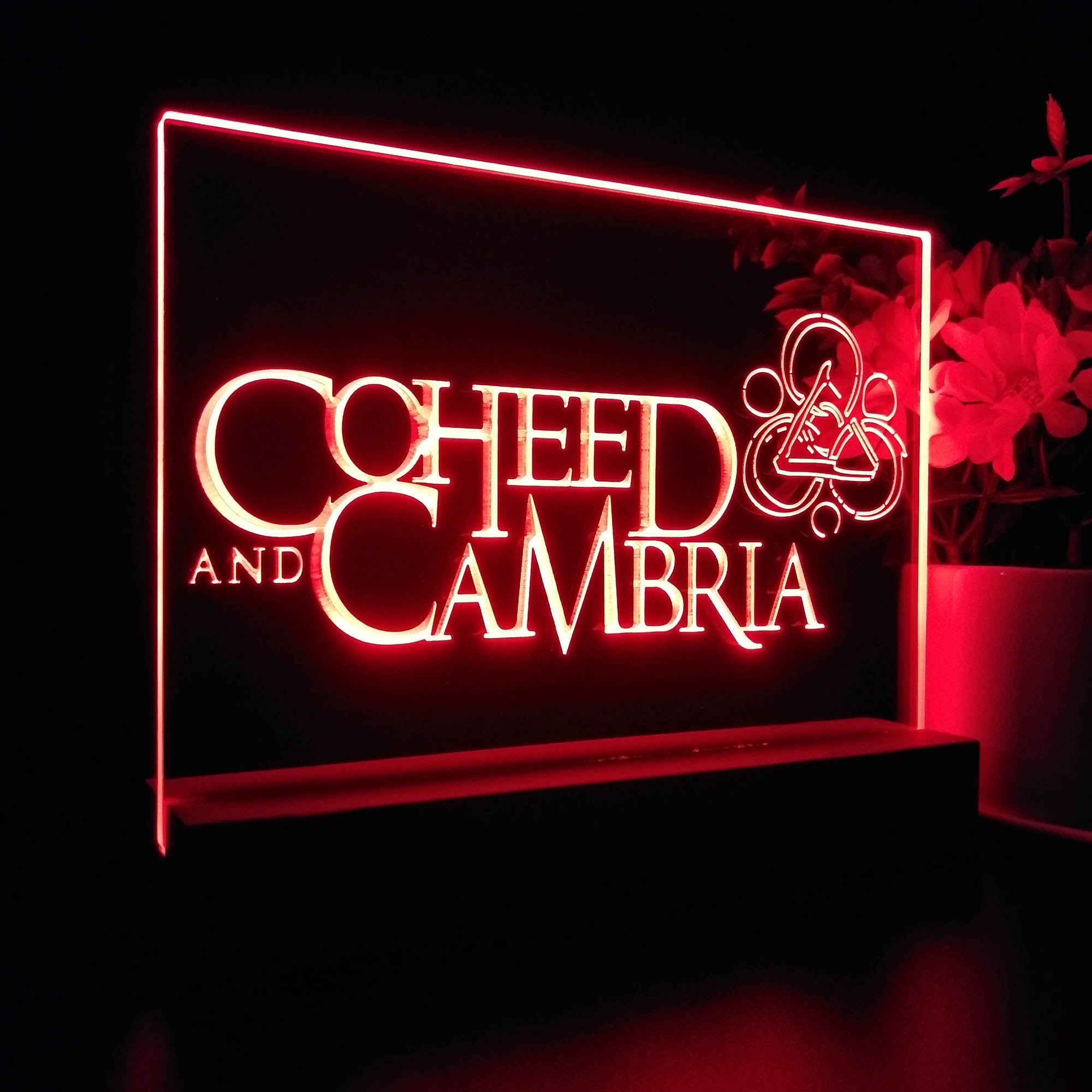 Coheed and Cambria Rock Band 3D LED Illusion Night Light