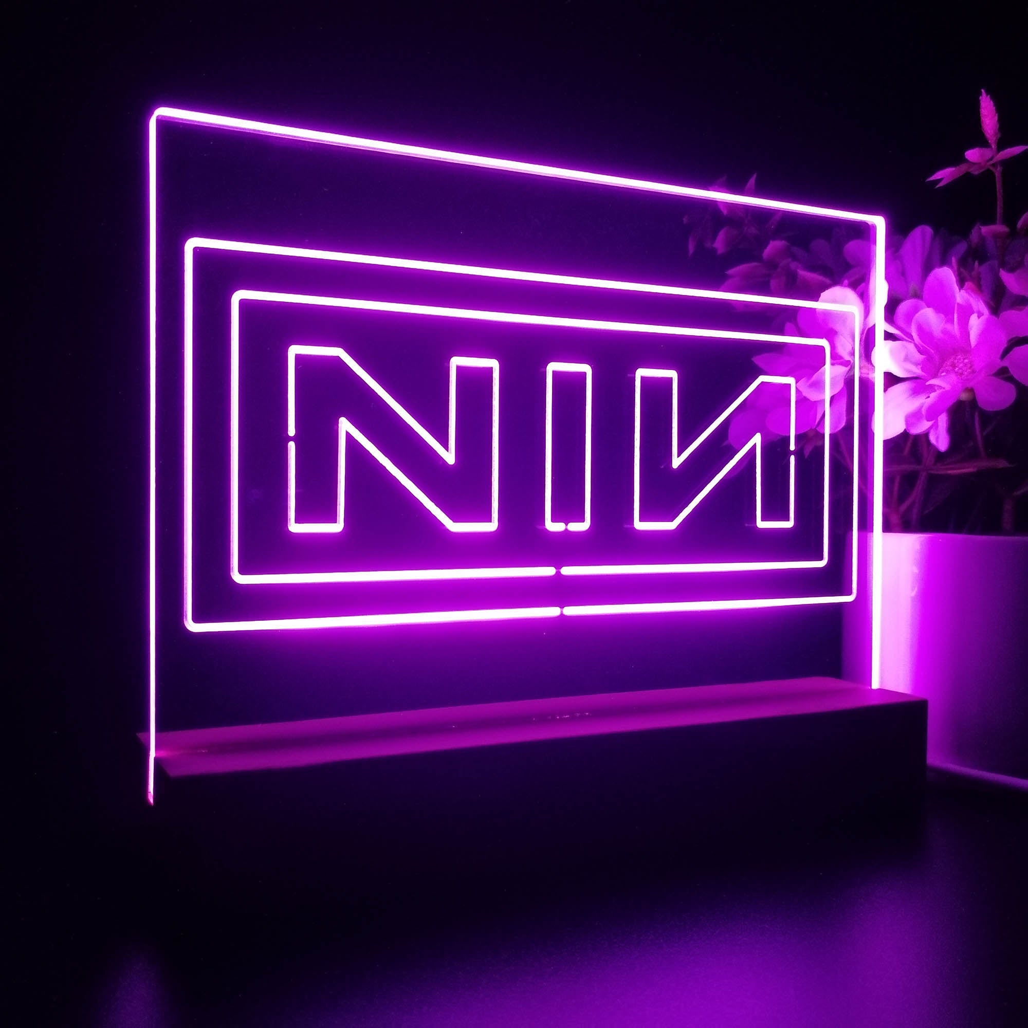 Nine Inch Nail Band 3D LED Illusion Night Light