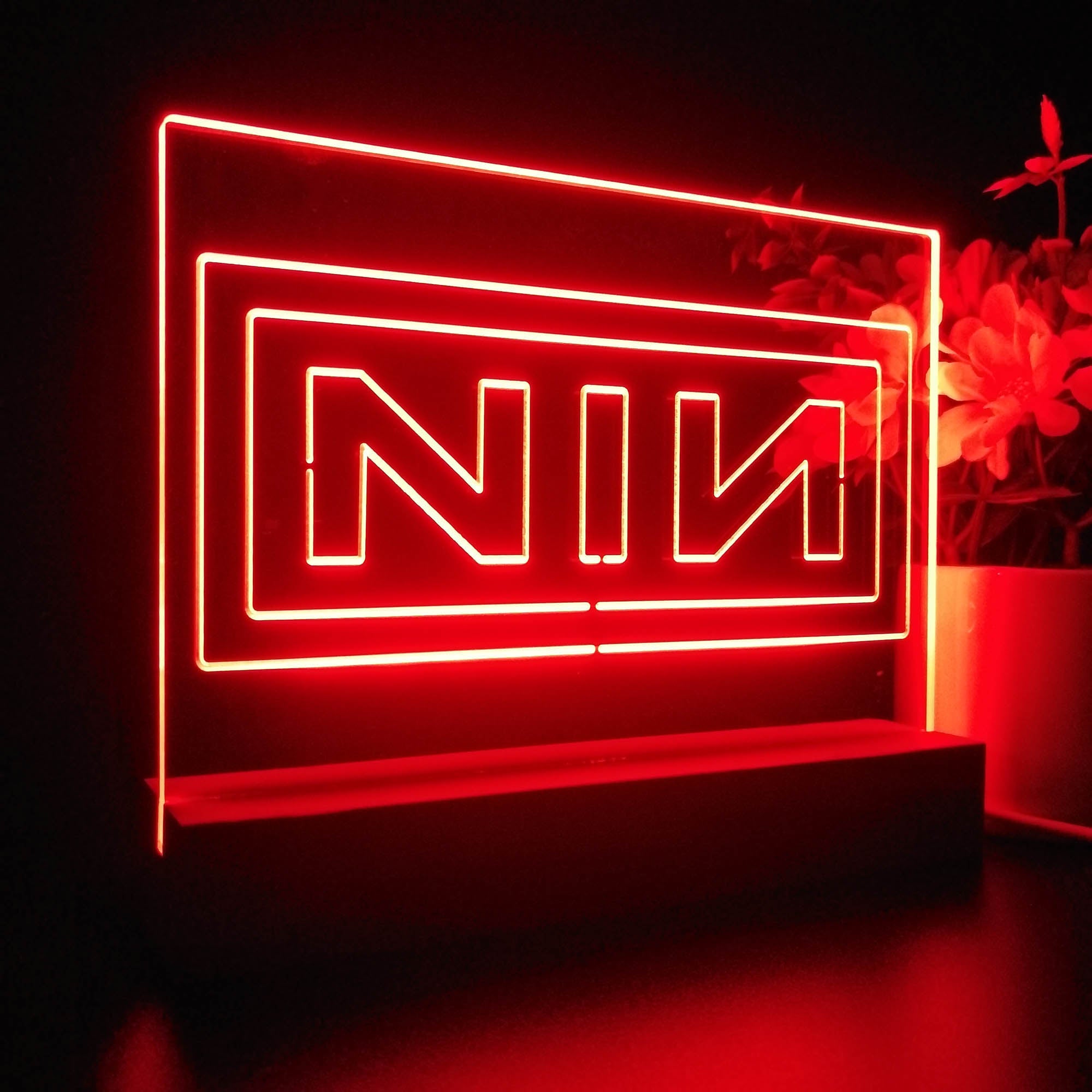 Nine Inch Nail Band 3D LED Illusion Night Light