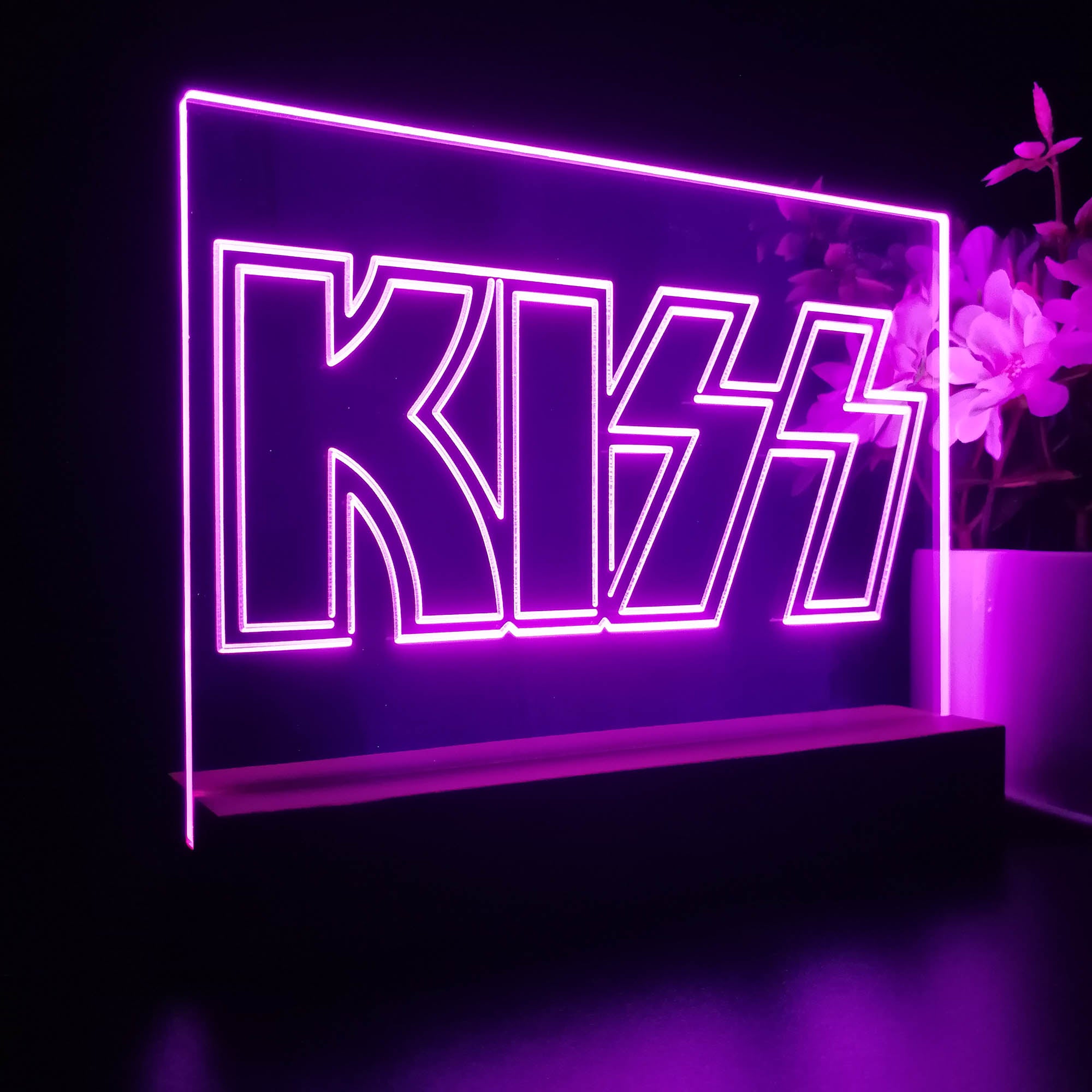 Kiss Band Music 3D LED Illusion Night Light