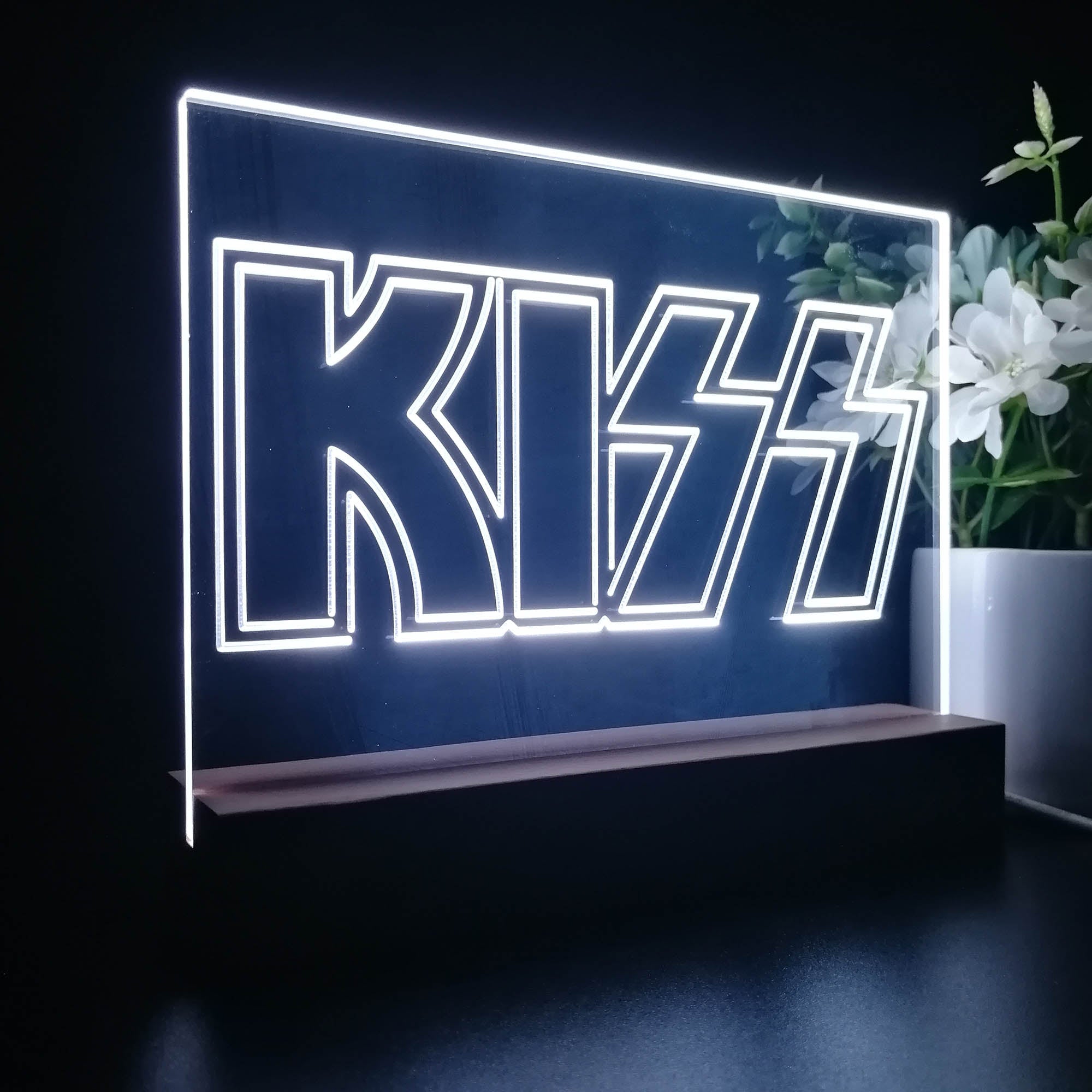 Kiss Band Music 3D LED Illusion Night Light