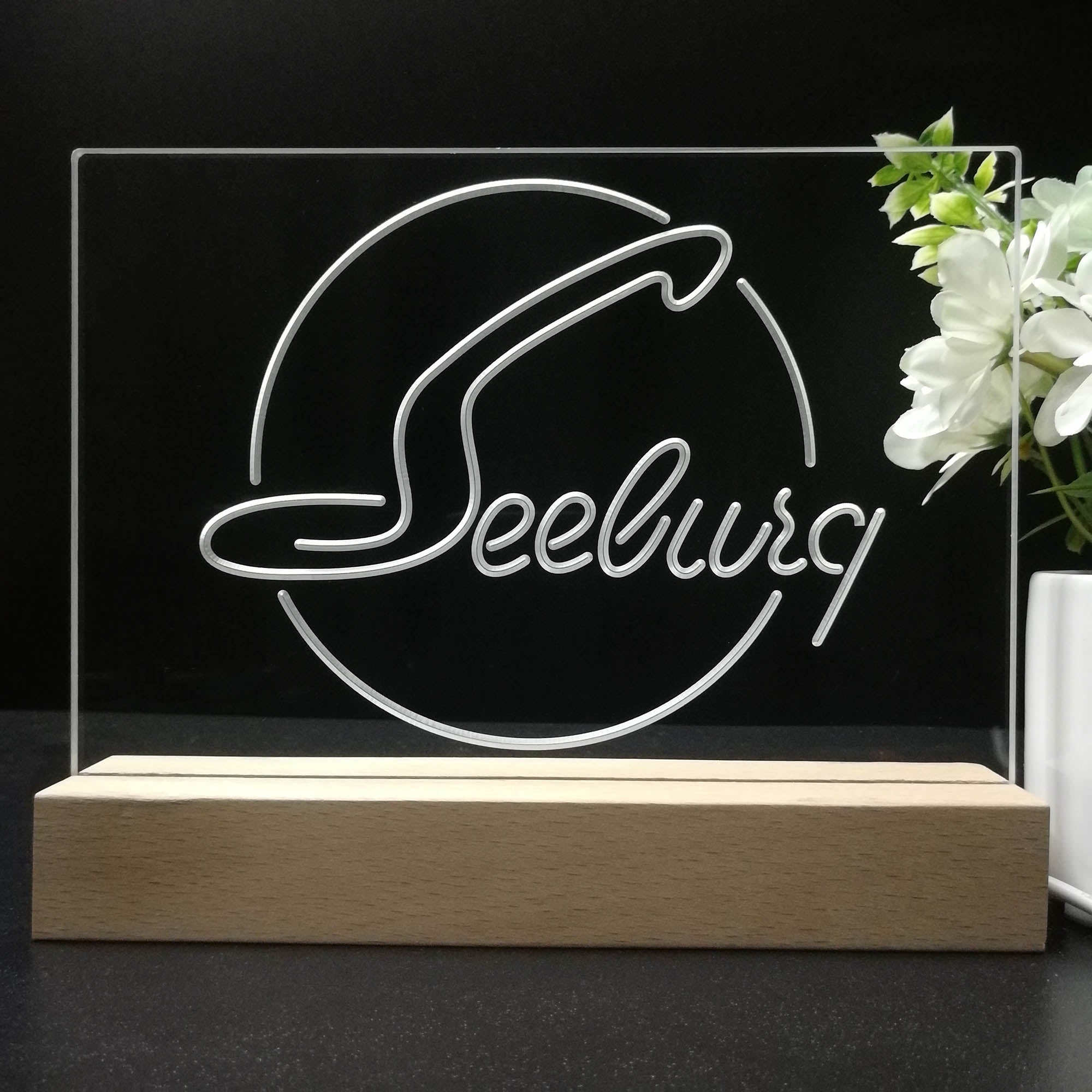 Seeburg 3D LED Illusion Night Light