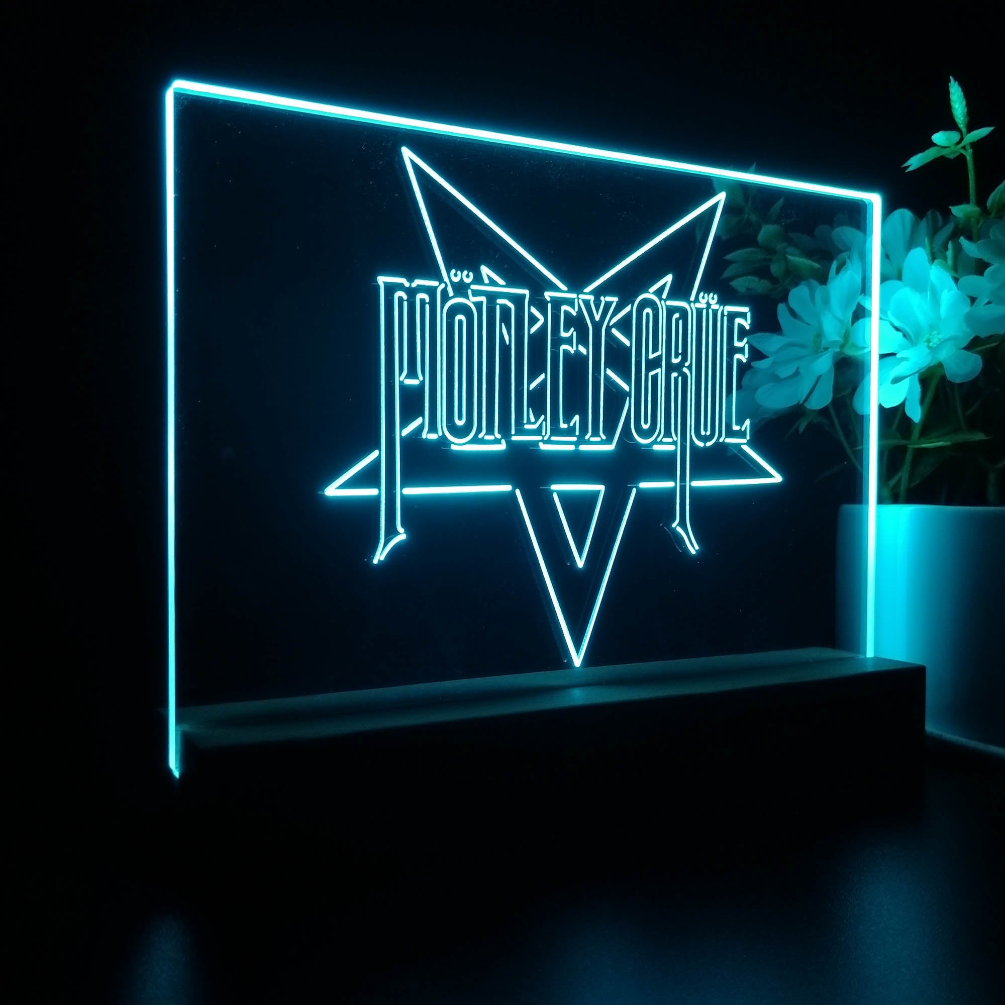 Motley Crue Star 3D LED Illusion Night Light