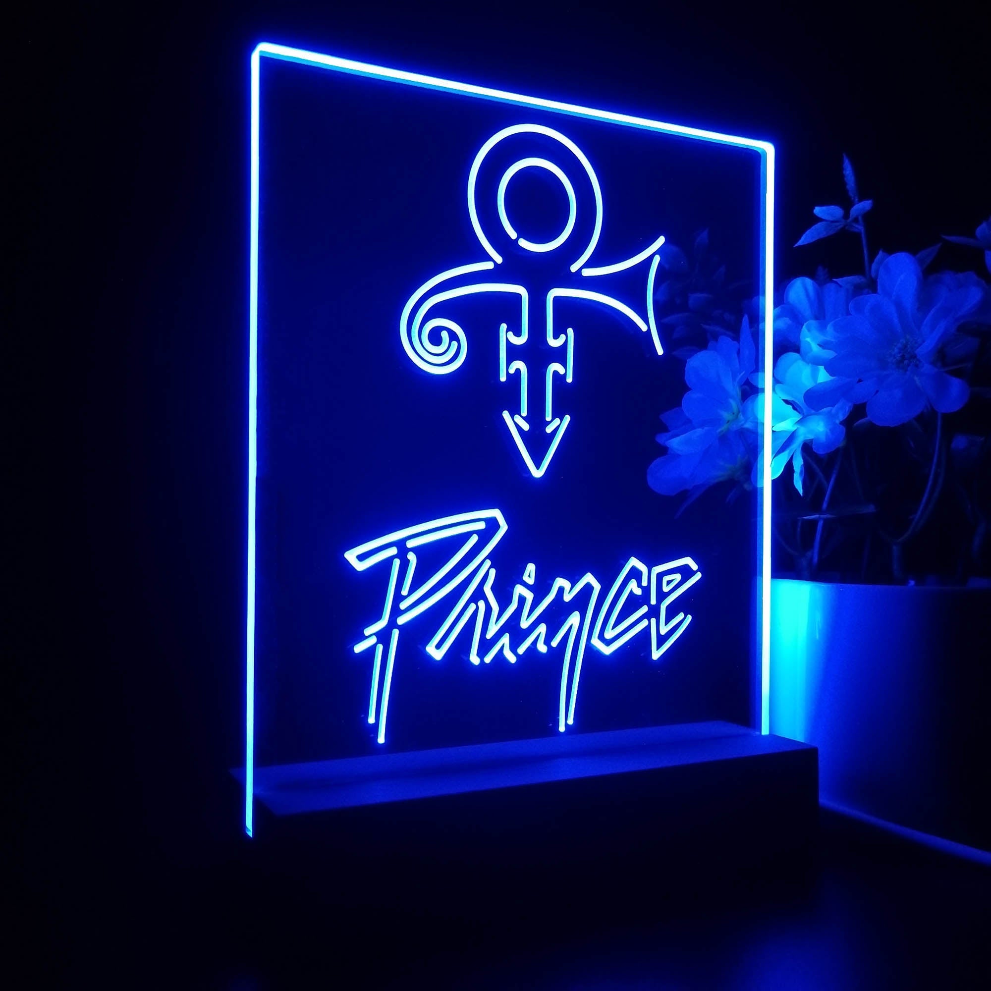 Prince Symbol Music 3D LED Illusion Night Light