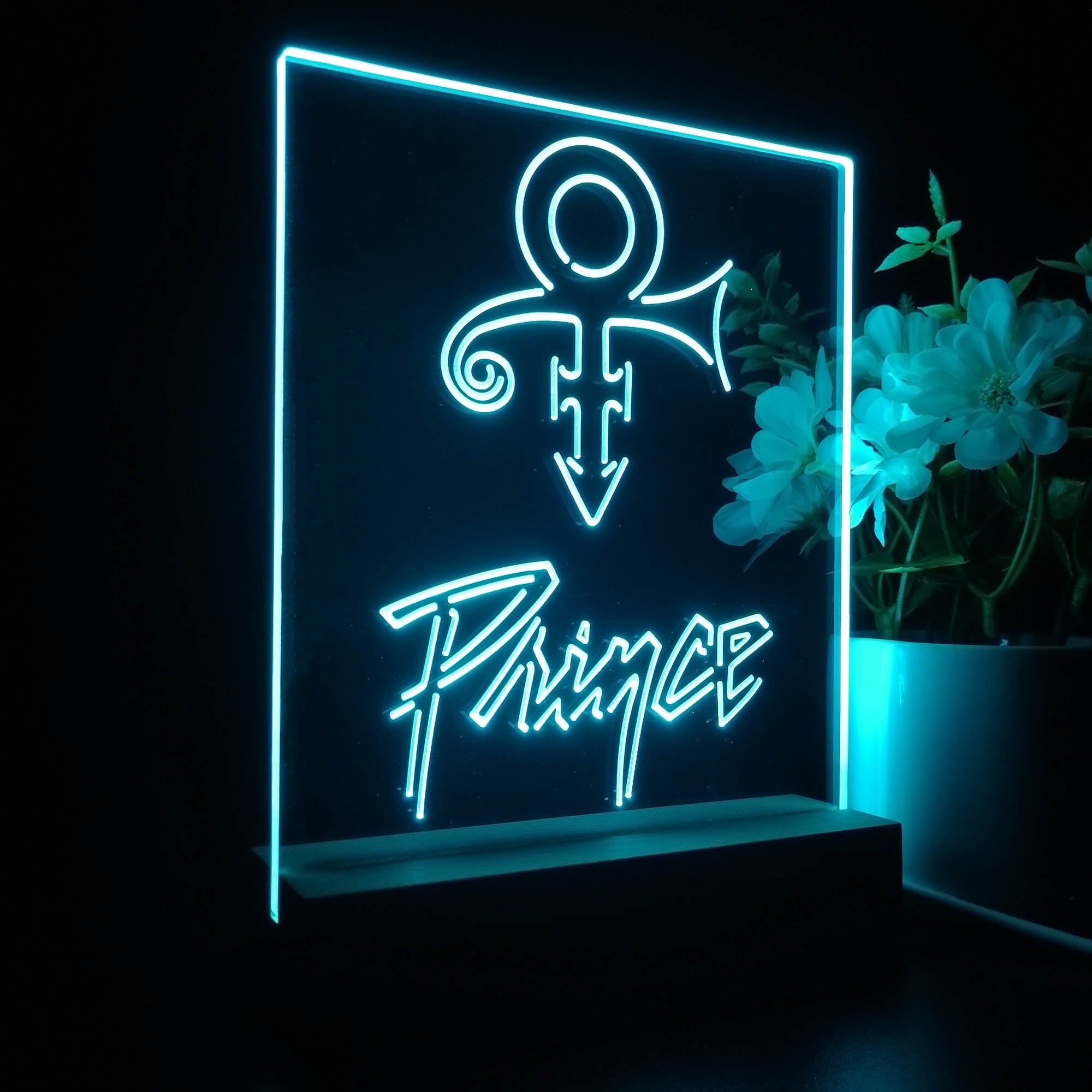 Prince Symbol Music 3D LED Illusion Night Light