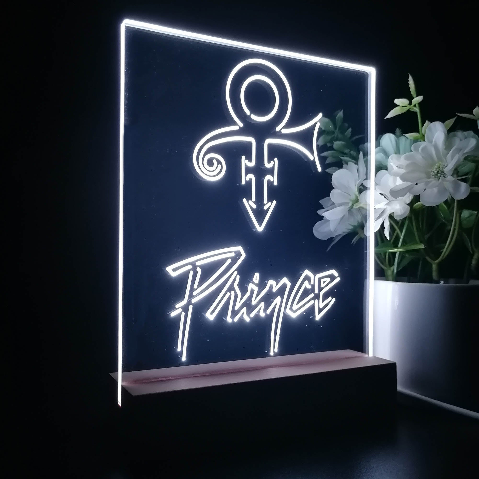 Prince Symbol Music 3D LED Illusion Night Light