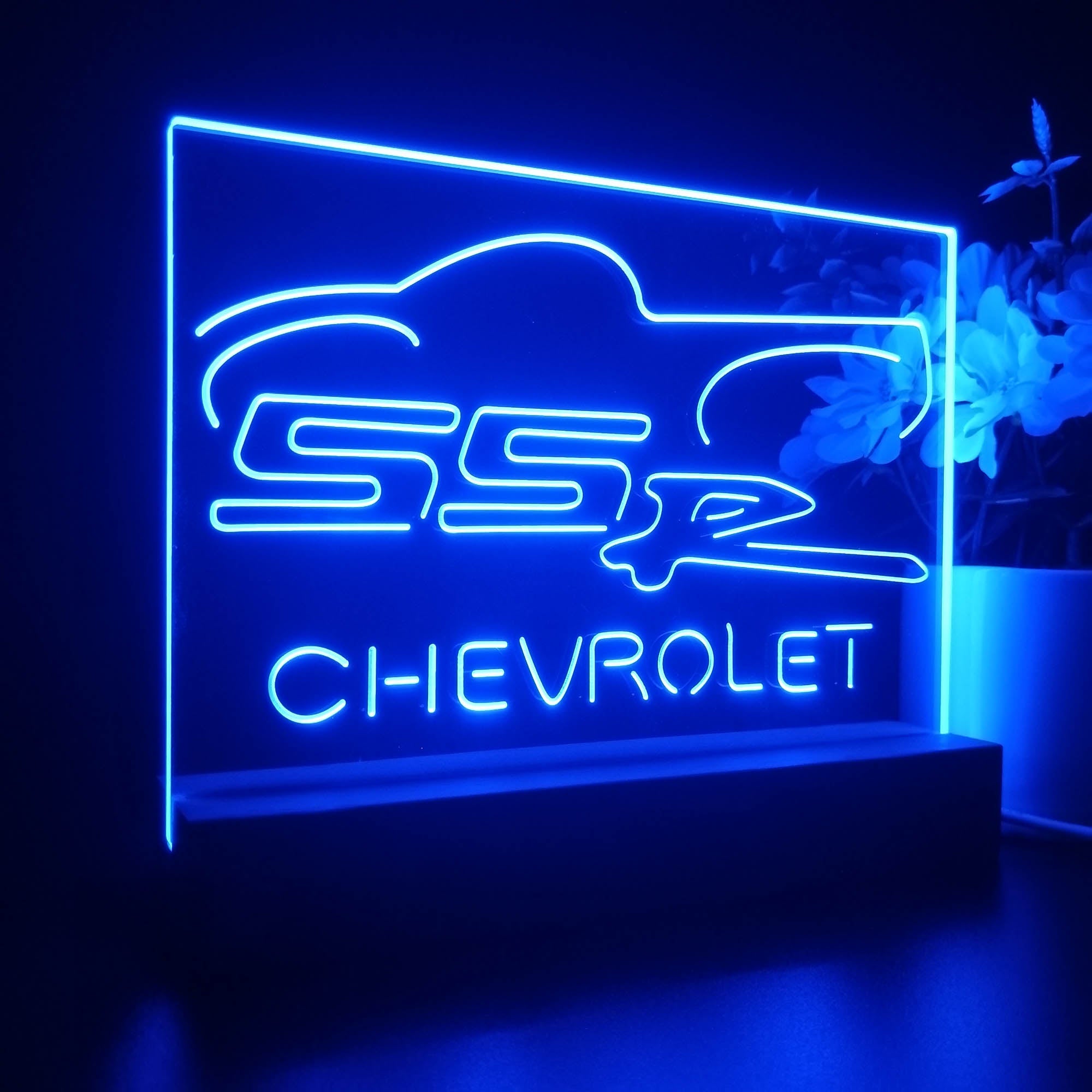 SSR Chevrolet Car 3D LED Illusion Night Light