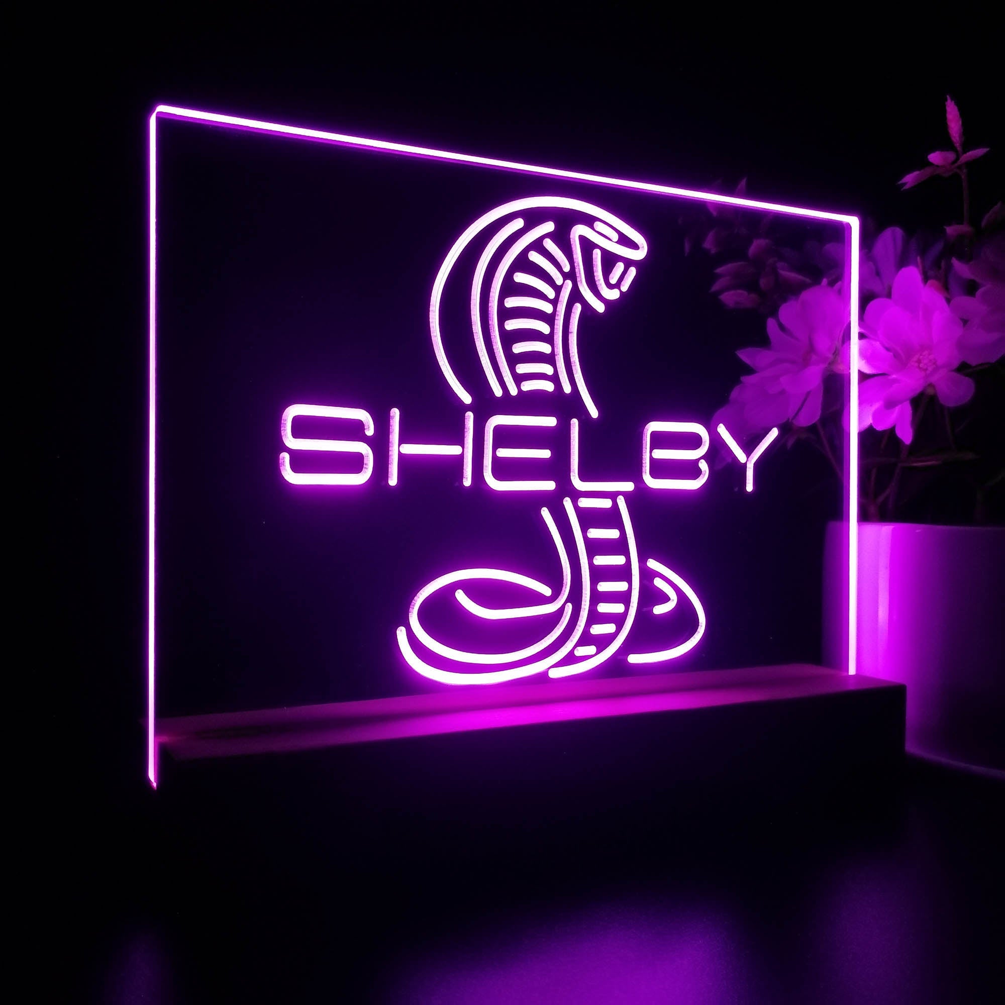 Ford Shelby Car 3D LED Illusion Night Light