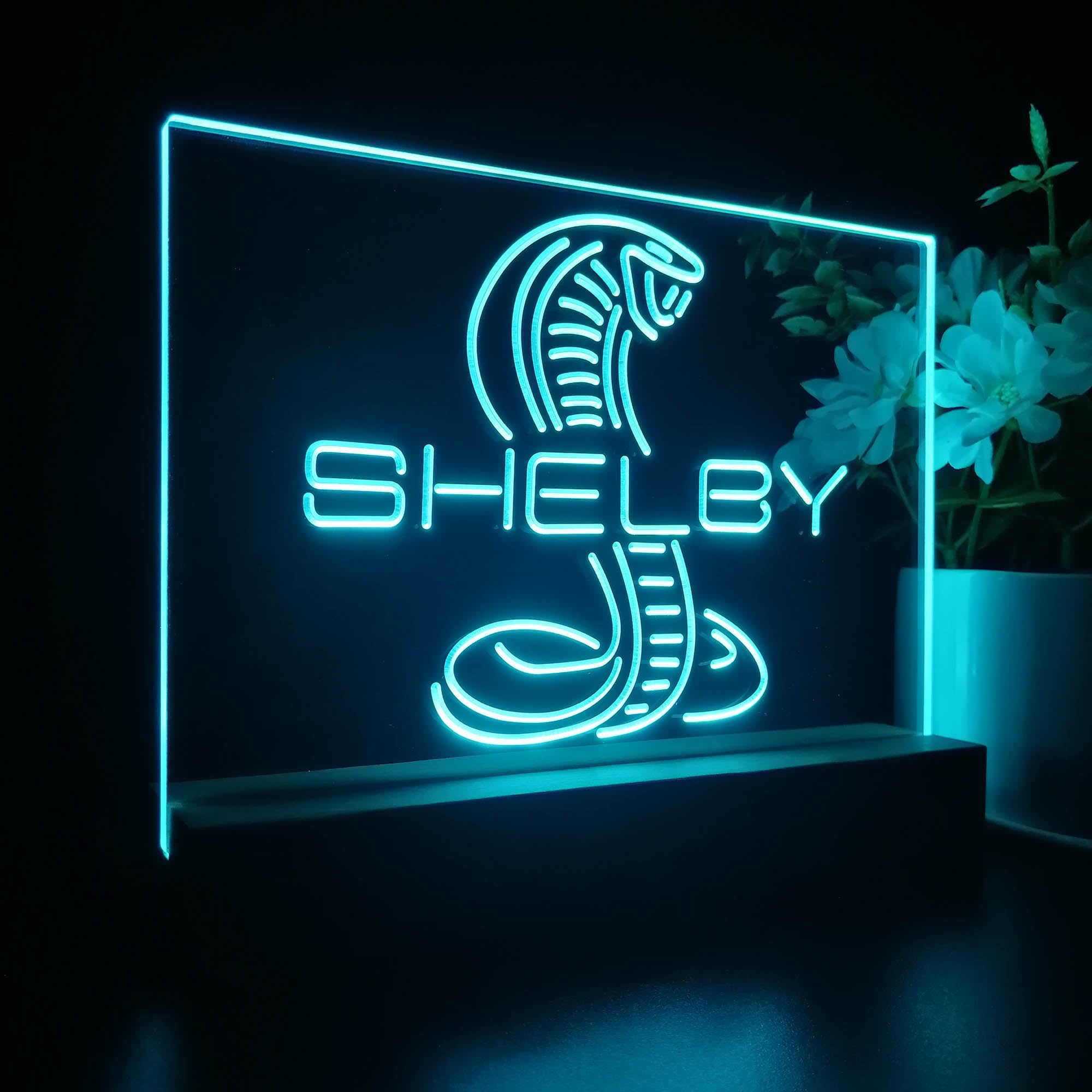 Ford Shelby Car 3D LED Illusion Night Light