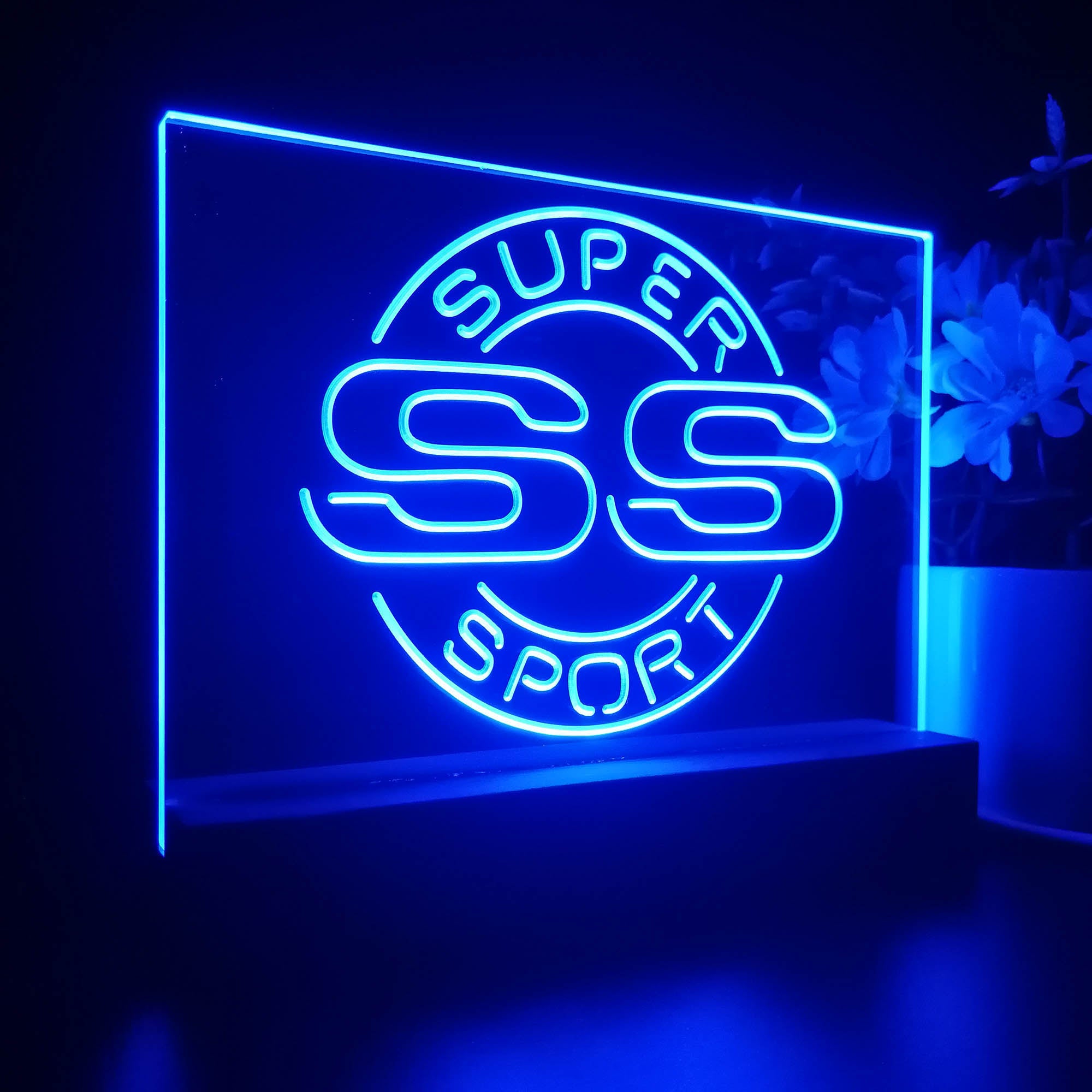 Chevrolet Super Sport 3D LED Illusion Night Light