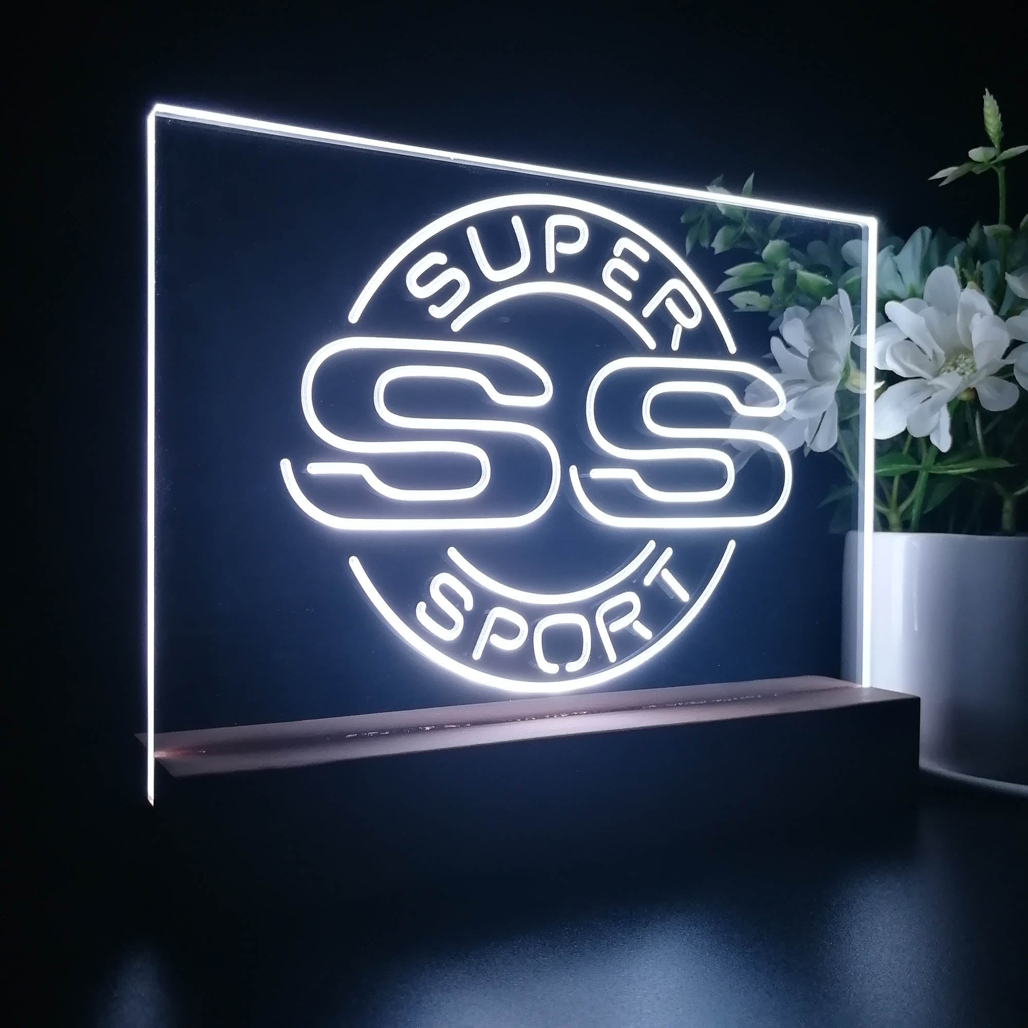 Chevrolet Super Sport 3D LED Illusion Night Light