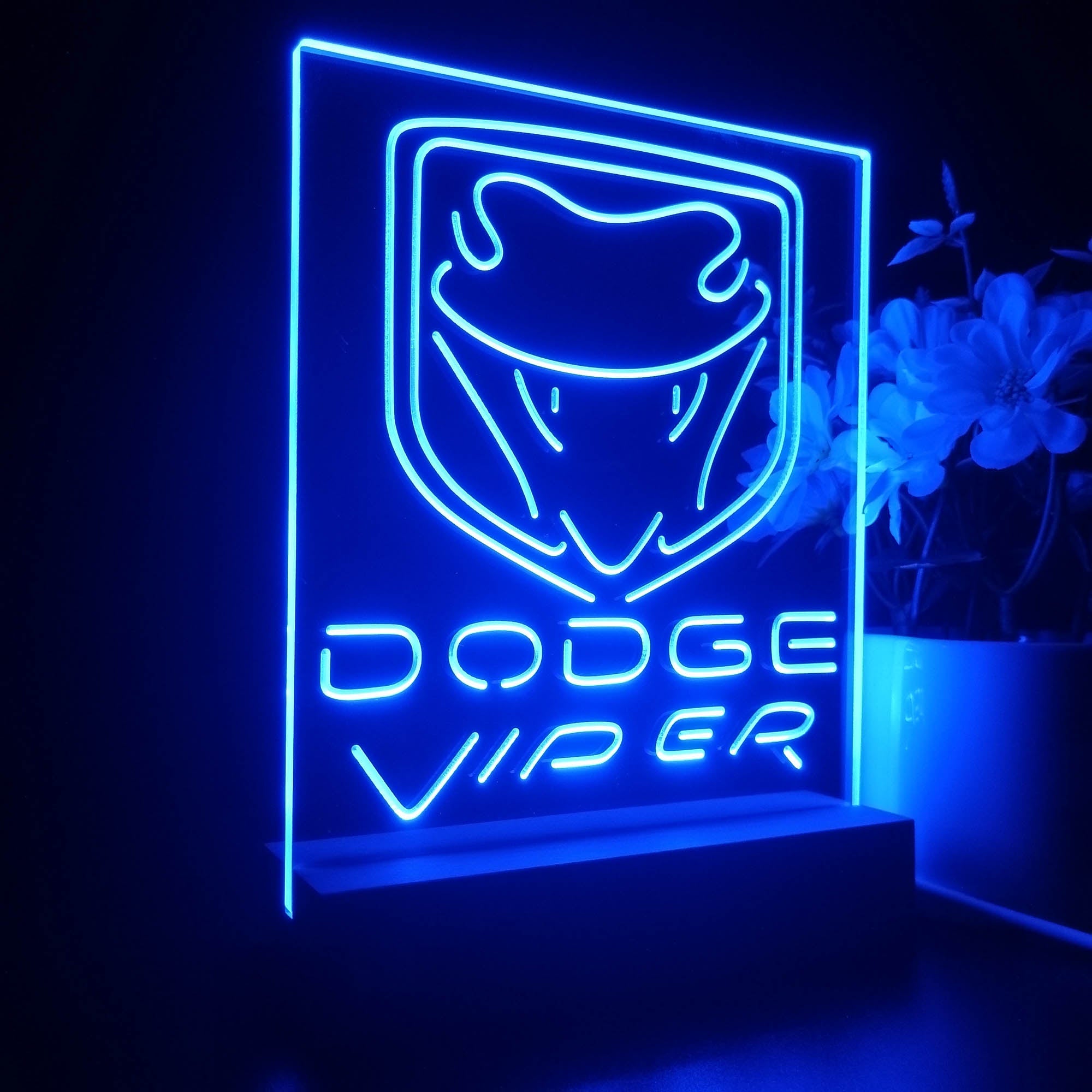 Dodge Viper 3D LED Illusion Night Light