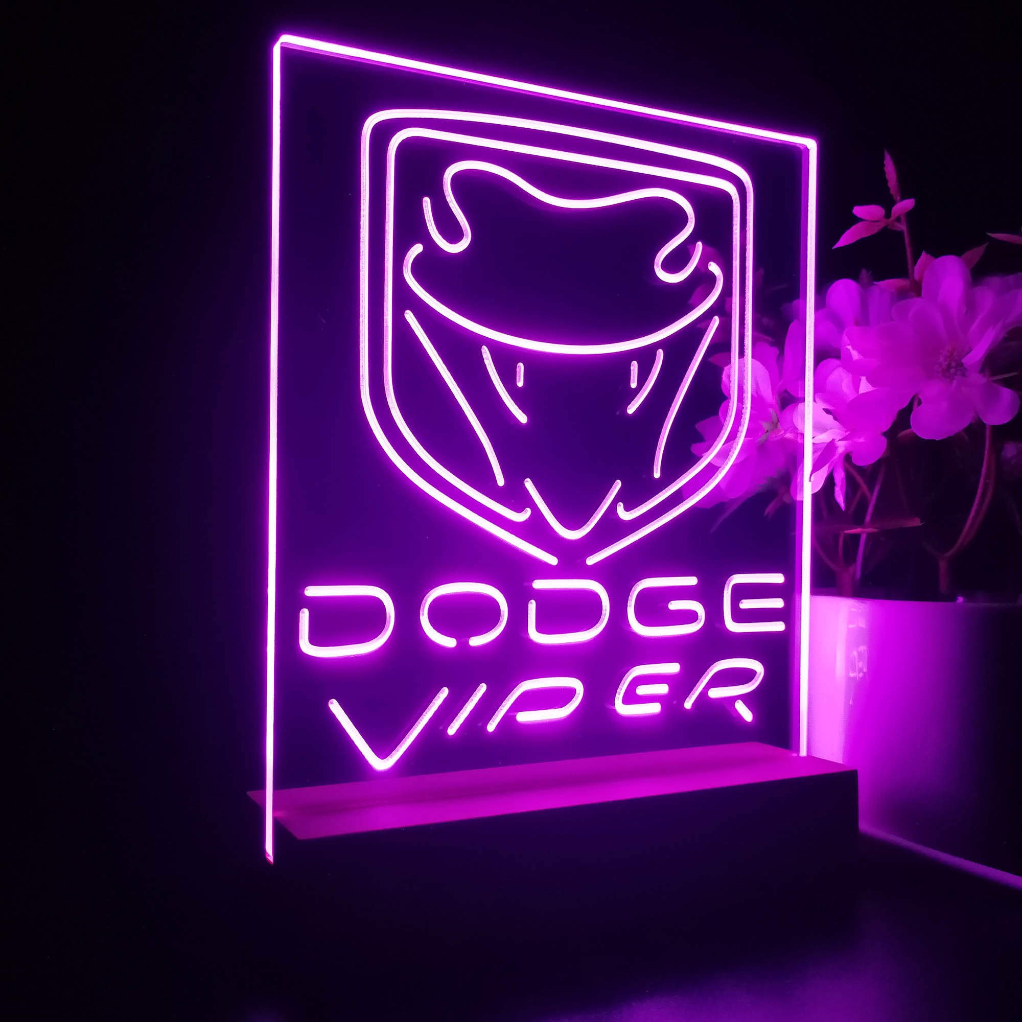 Dodge Viper 3D LED Illusion Night Light