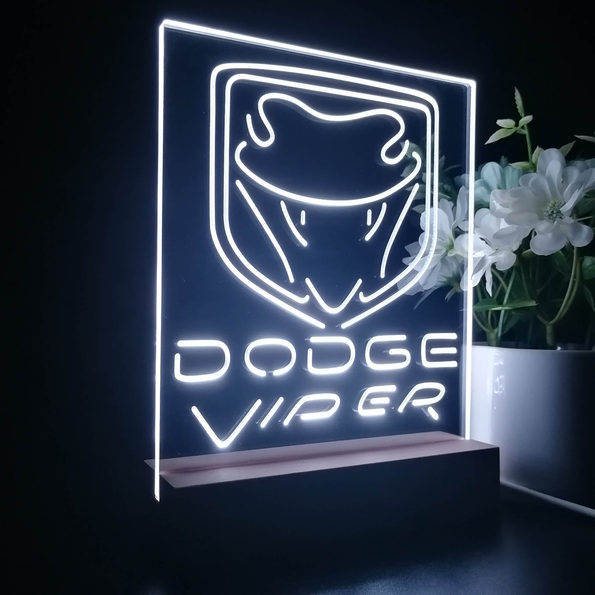 Dodge Viper 3D LED Illusion Night Light