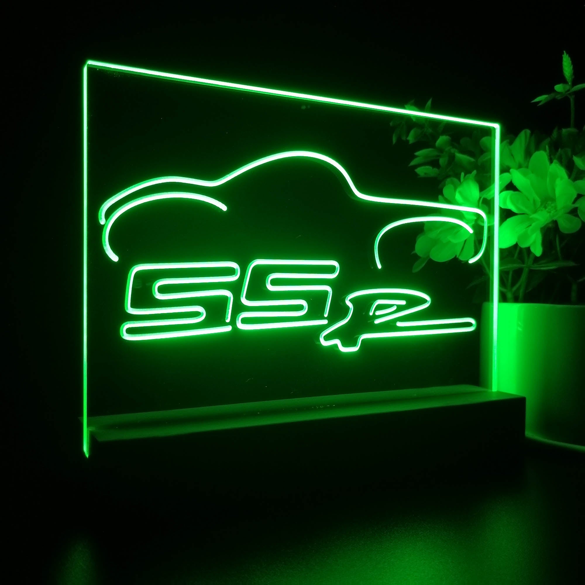 Chevrolet SSR Car Garage Bar 3D LED Illusion Night Light