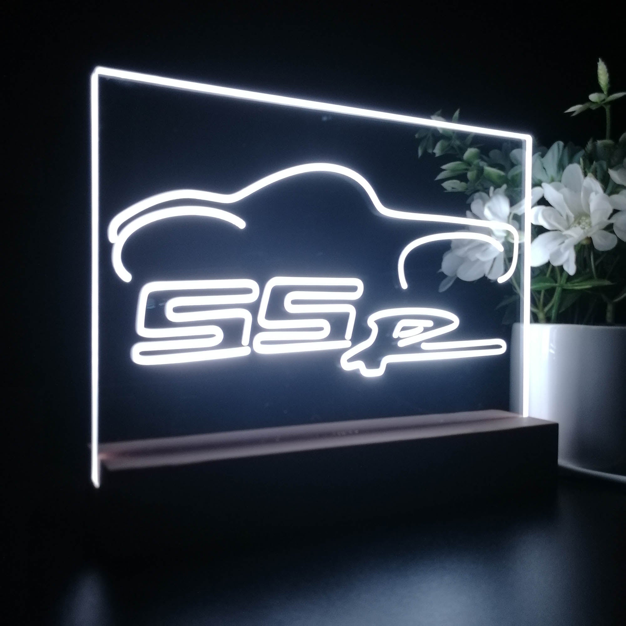 Chevrolet SSR Car Garage Bar 3D LED Illusion Night Light