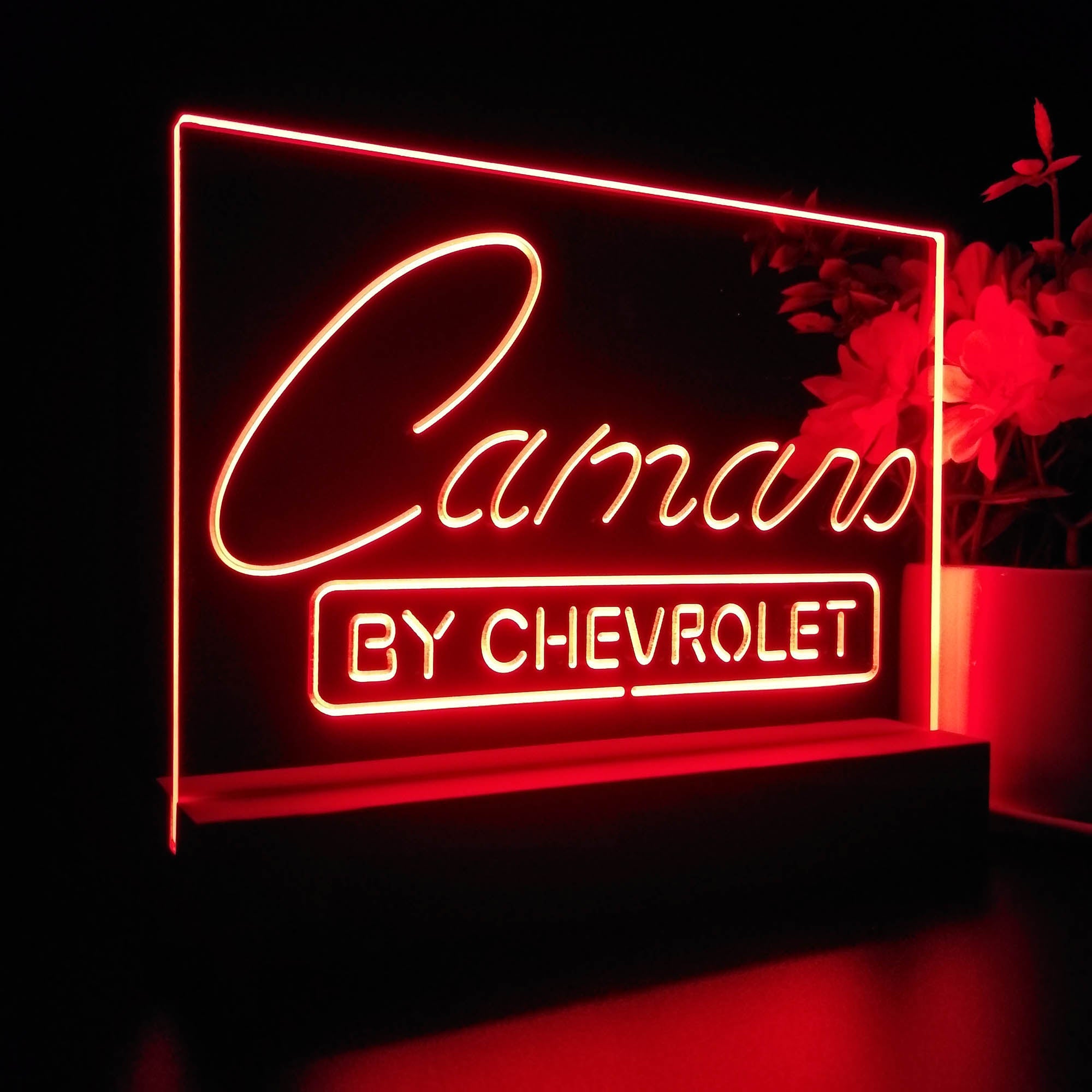 Camaro Chevrolet 3D LED Illusion Night Light
