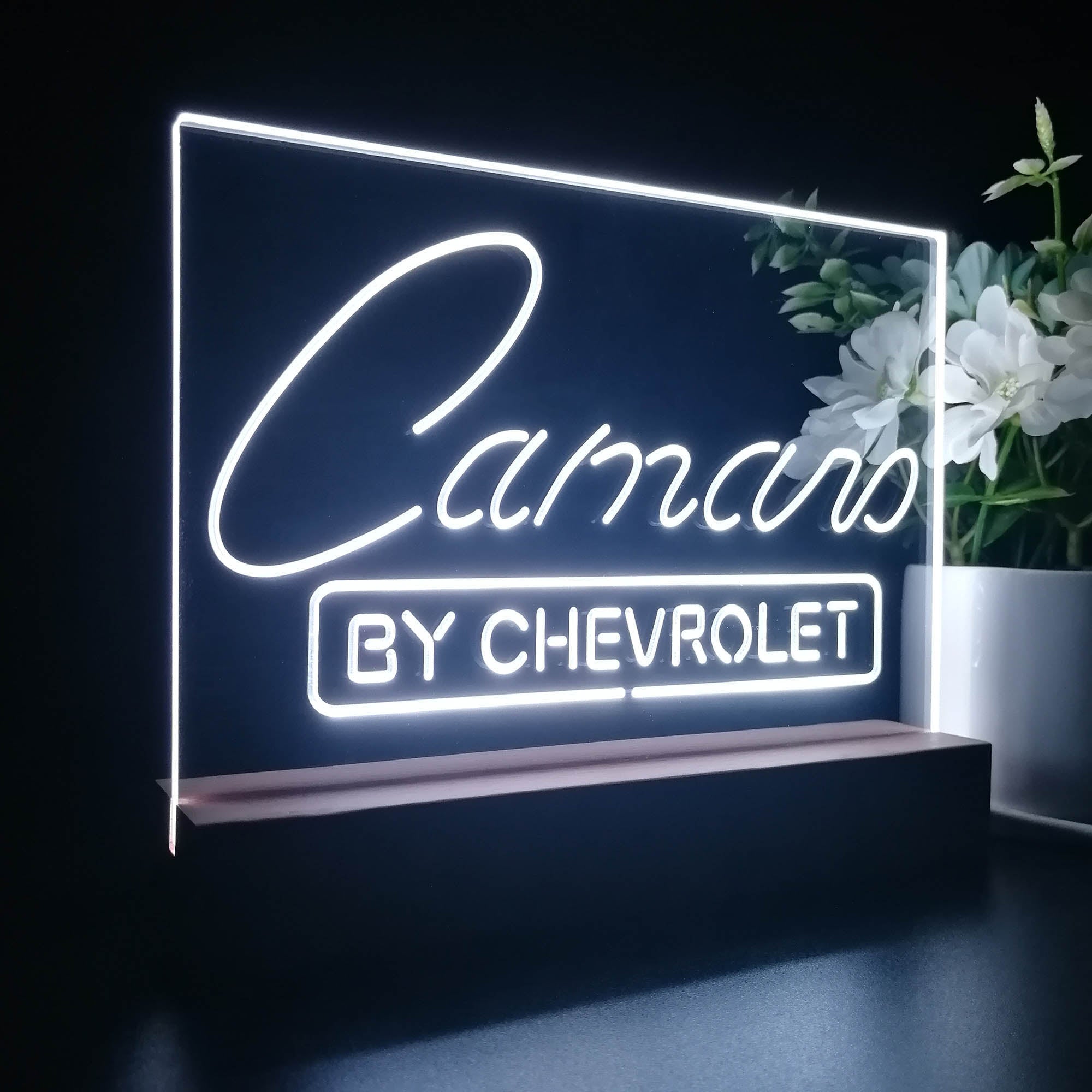 Camaro Chevrolet 3D LED Illusion Night Light