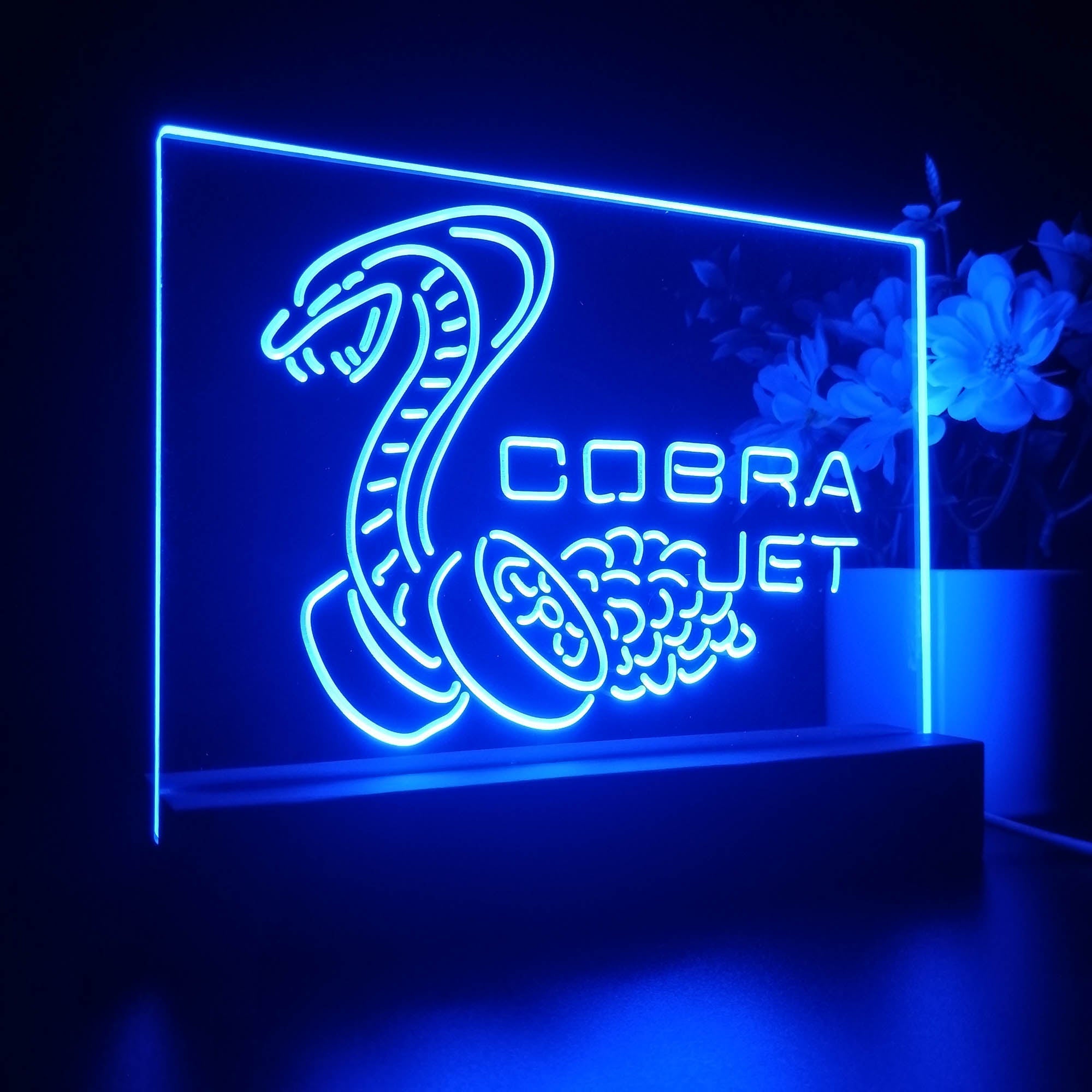 Cobra Jet Car 3D LED Illusion Night Light