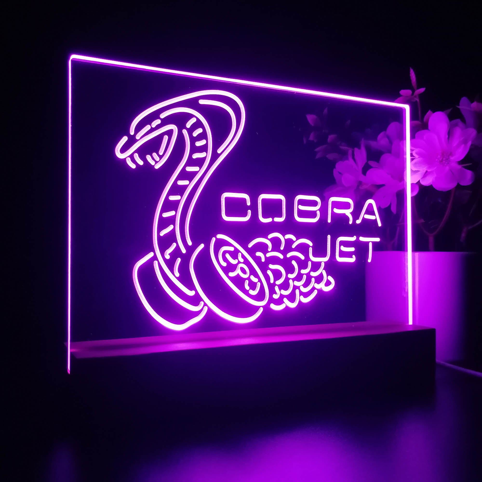 Cobra Jet Car 3D LED Illusion Night Light