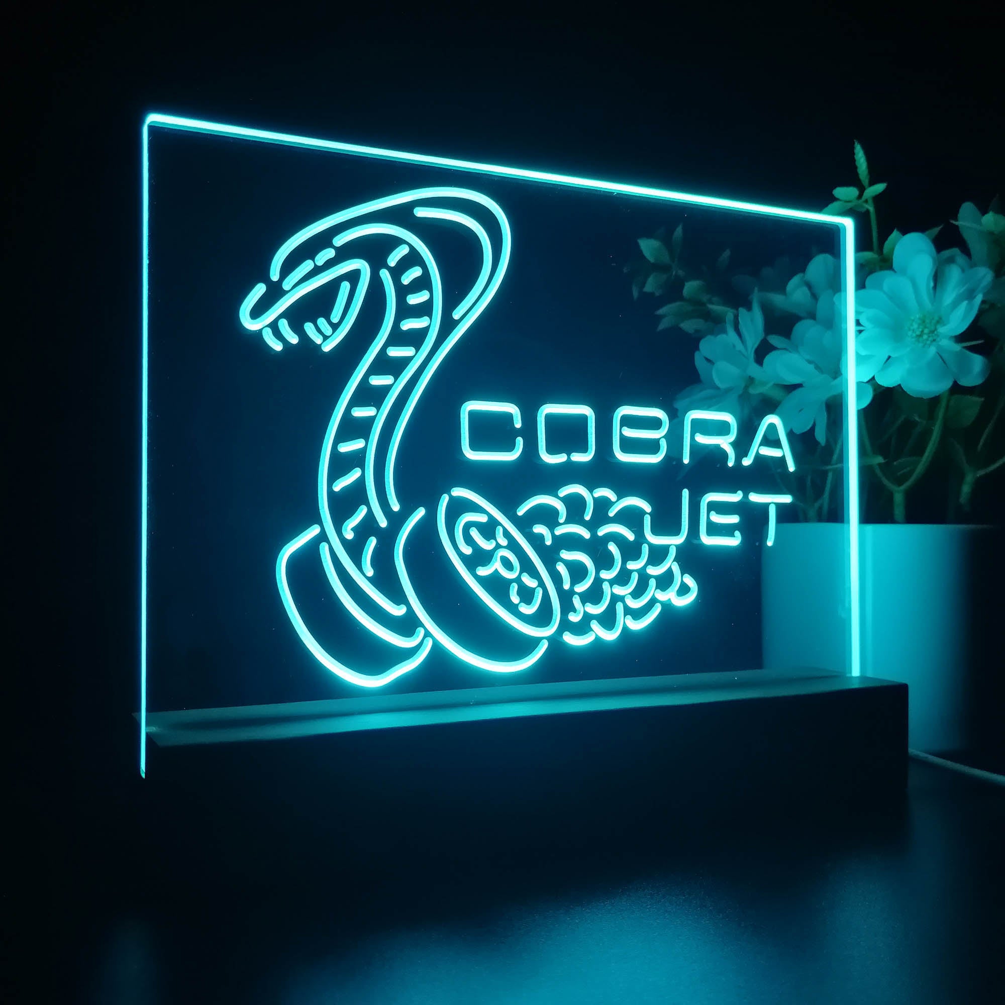 Cobra Jet Car 3D LED Illusion Night Light