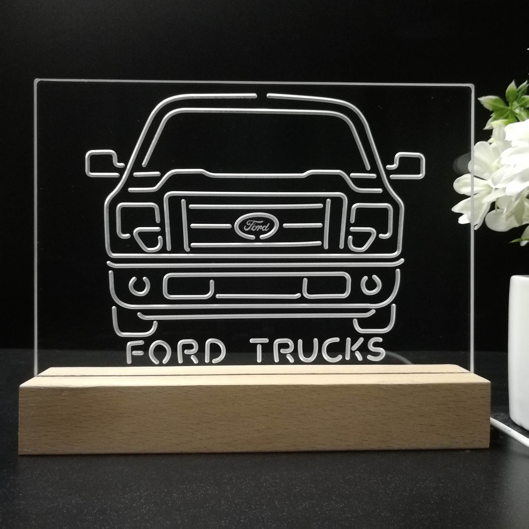 Ford Truck 3D LED Illusion Night Light