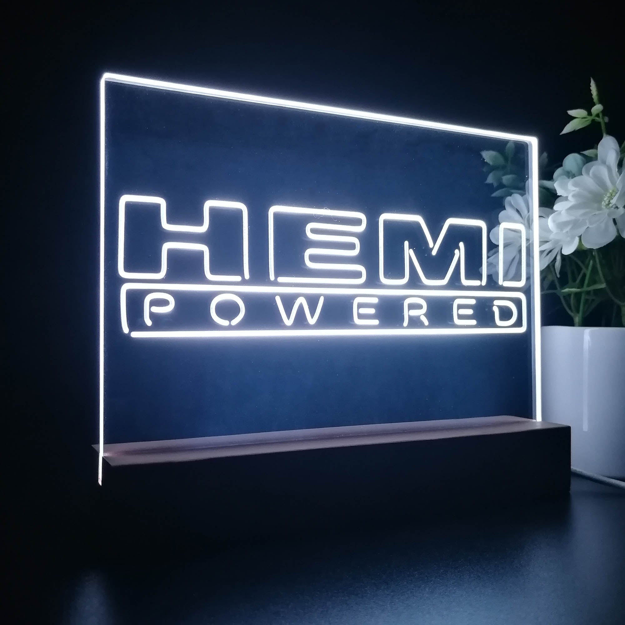 Hemi Powered Car 3D LED Illusion Night Light