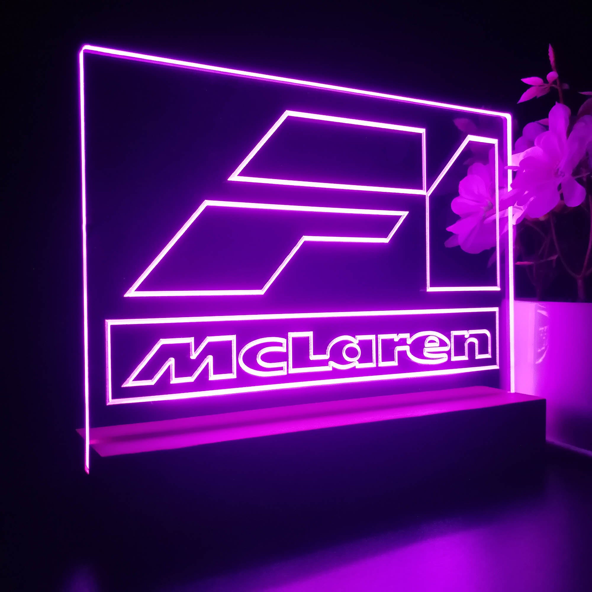 Mclaren F1 Car 3D LED Illusion Night Light