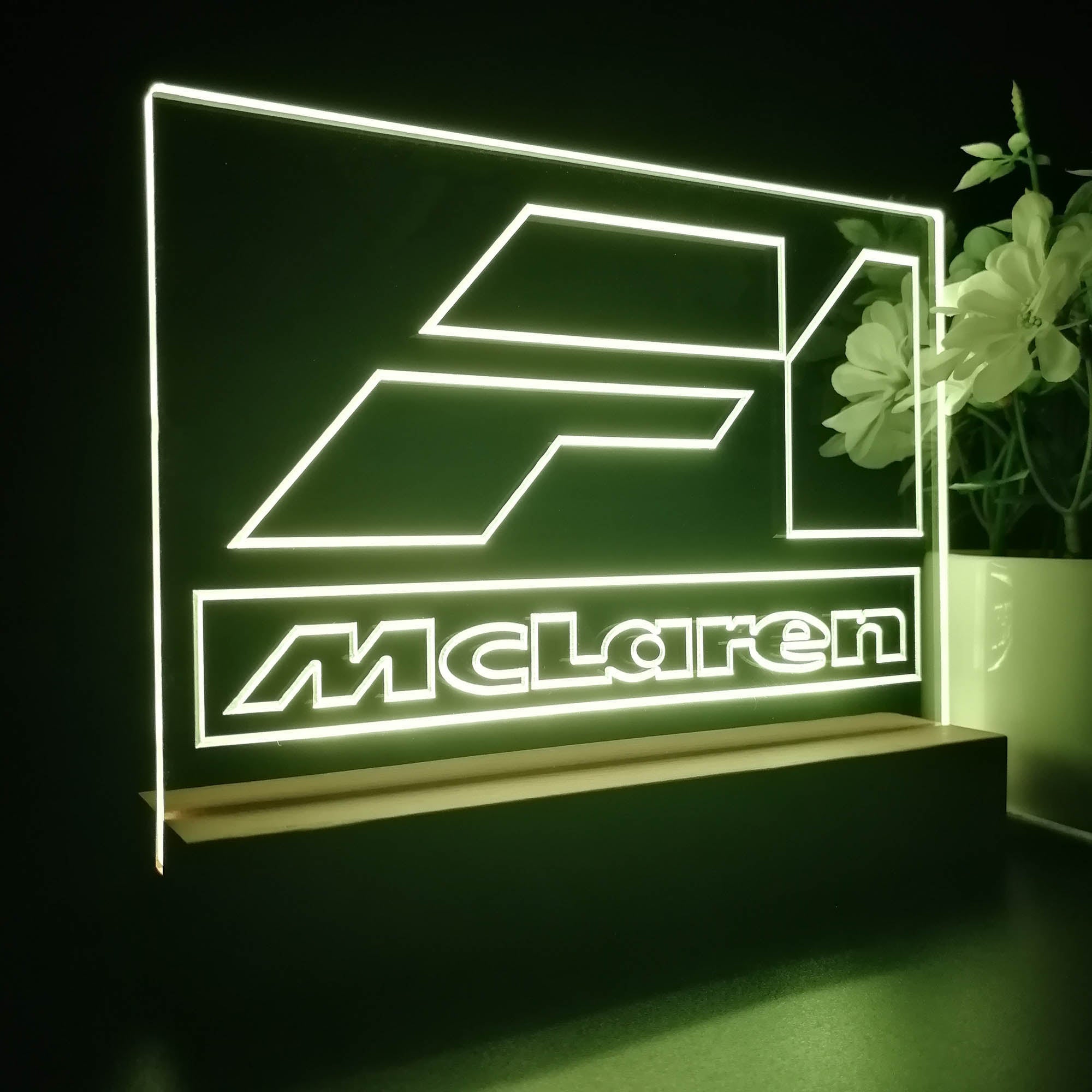 Mclaren F1 Car 3D LED Illusion Night Light