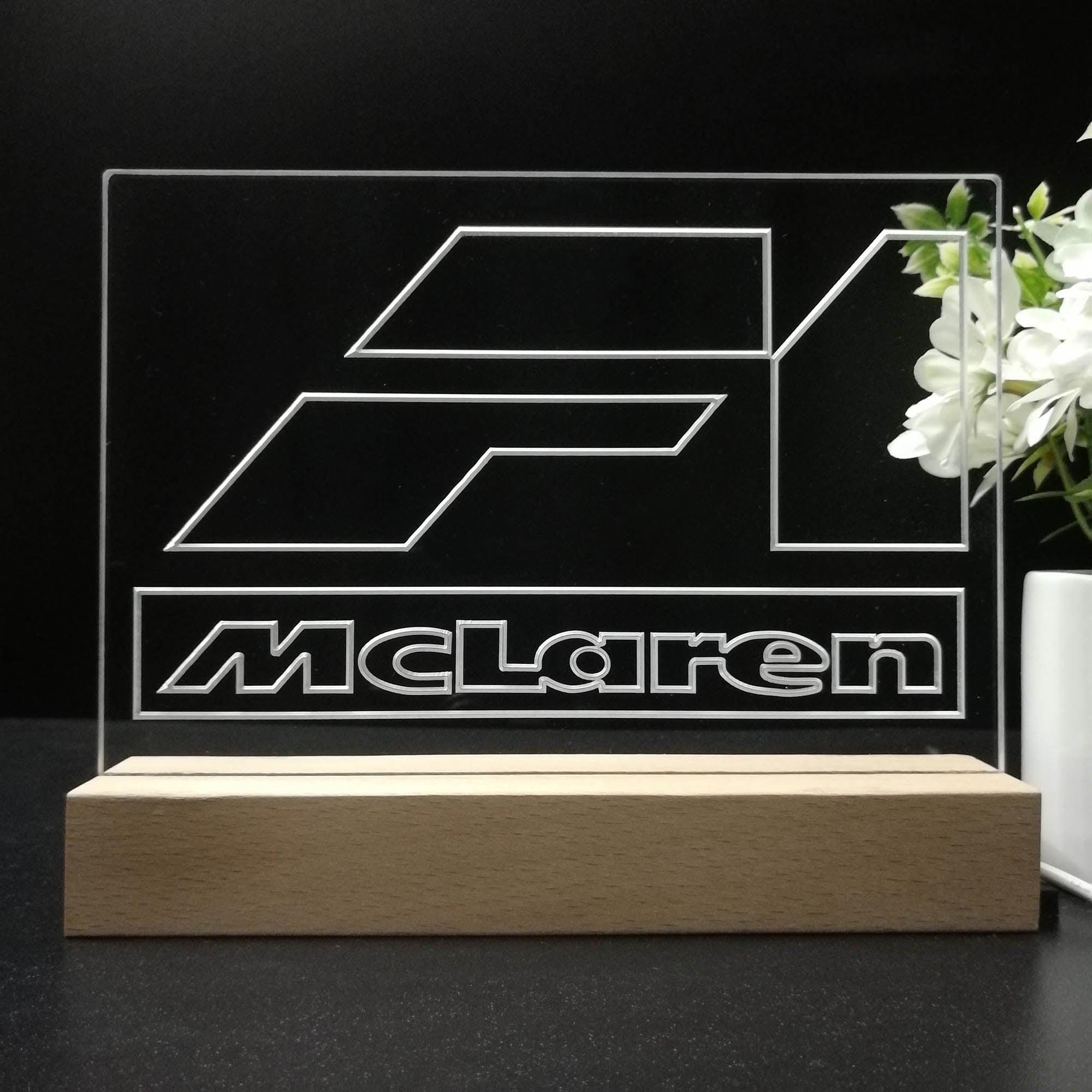 Mclaren F1 Car 3D LED Illusion Night Light