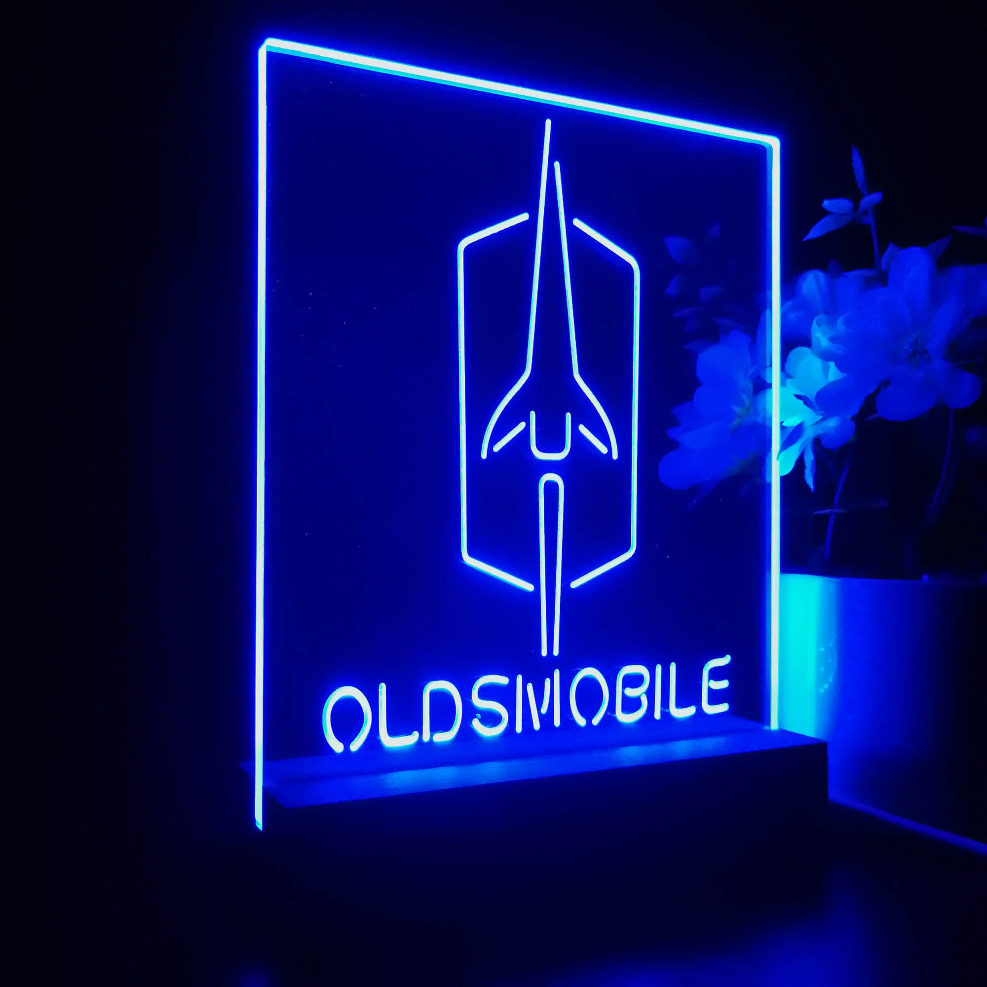 Oldsmobile 3D LED Illusion Night Light