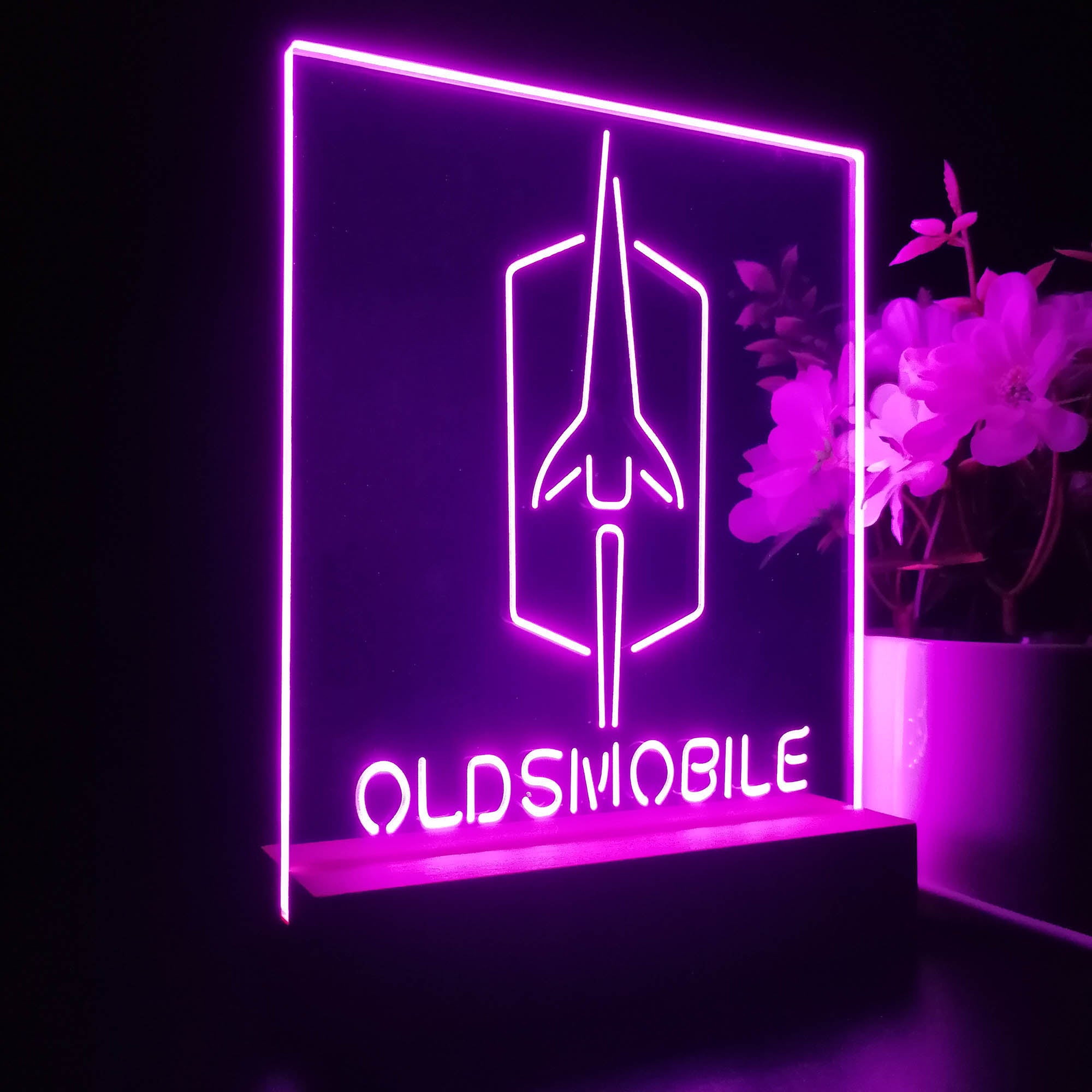 Oldsmobile 3D LED Illusion Night Light