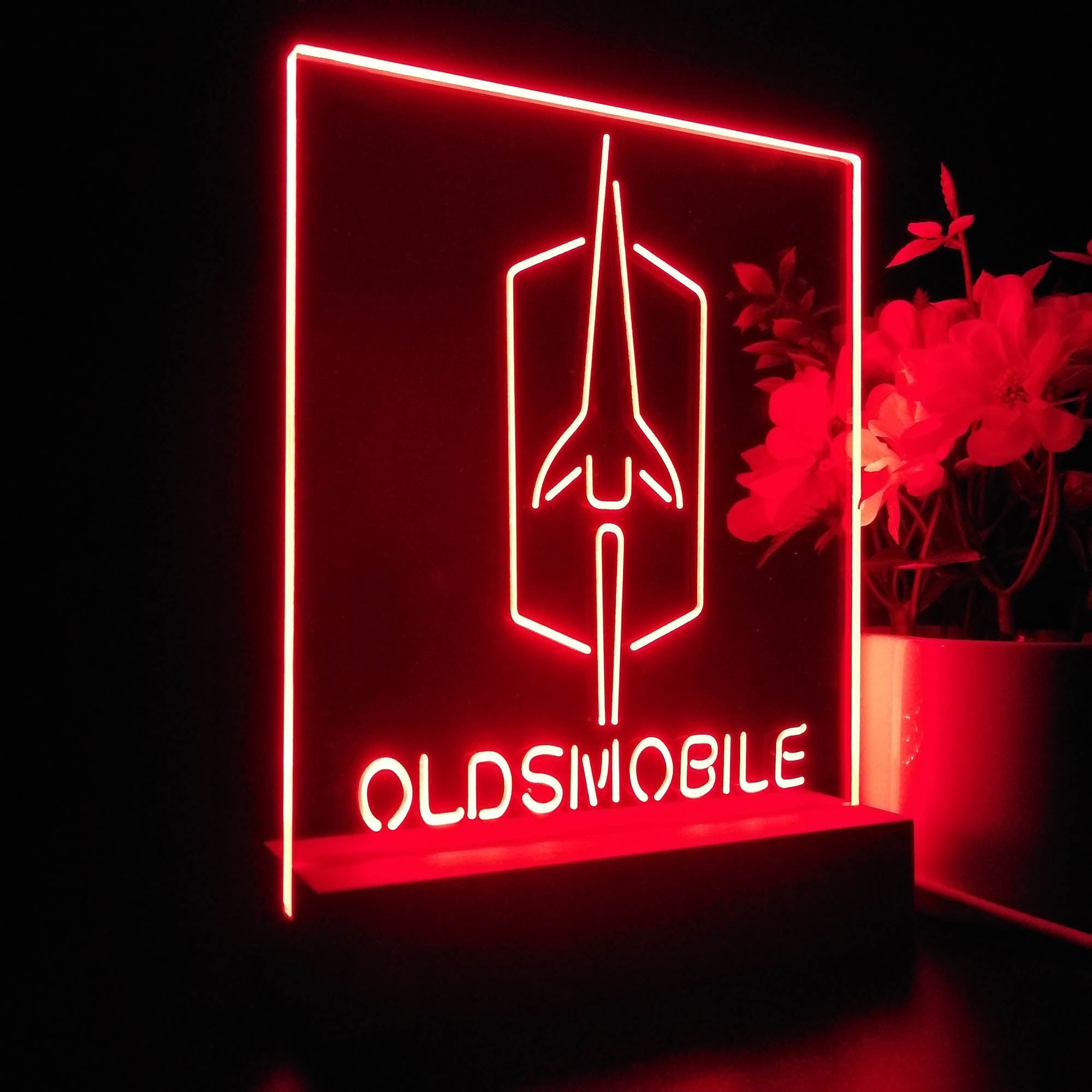 Oldsmobile 3D LED Illusion Night Light