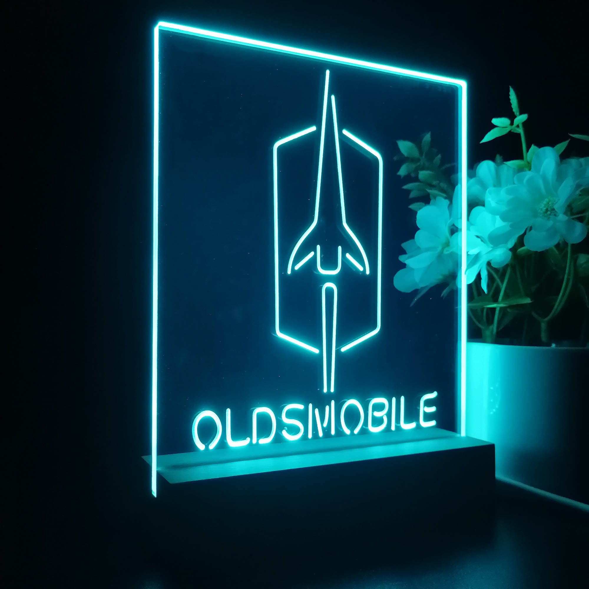 Oldsmobile 3D LED Illusion Night Light