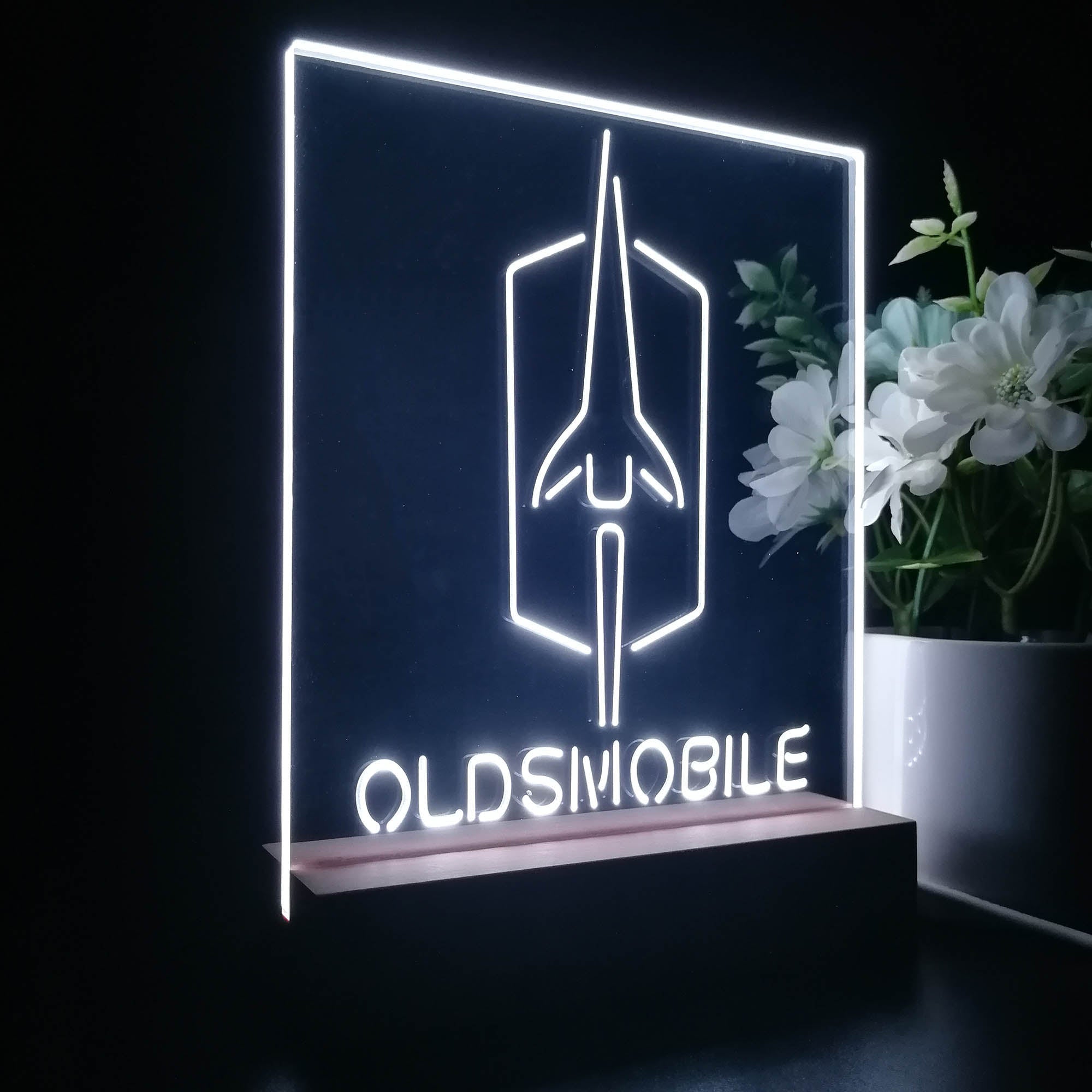 Oldsmobile 3D LED Illusion Night Light